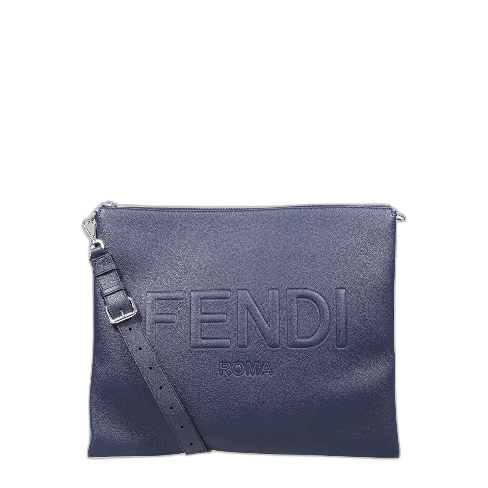 Roma After Dark Blue Leather Pouch