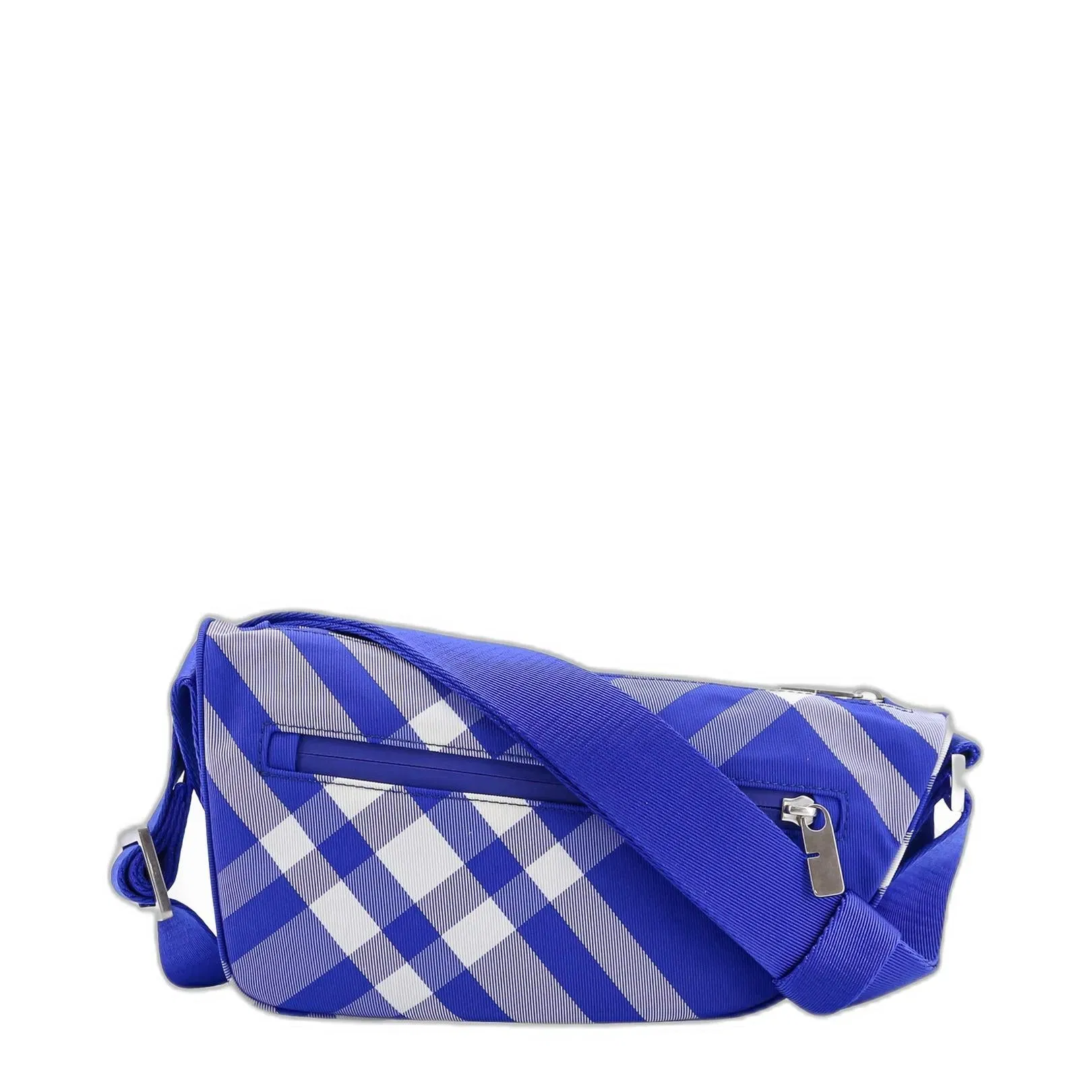 23 fw Nylon Check Shoulder Bag