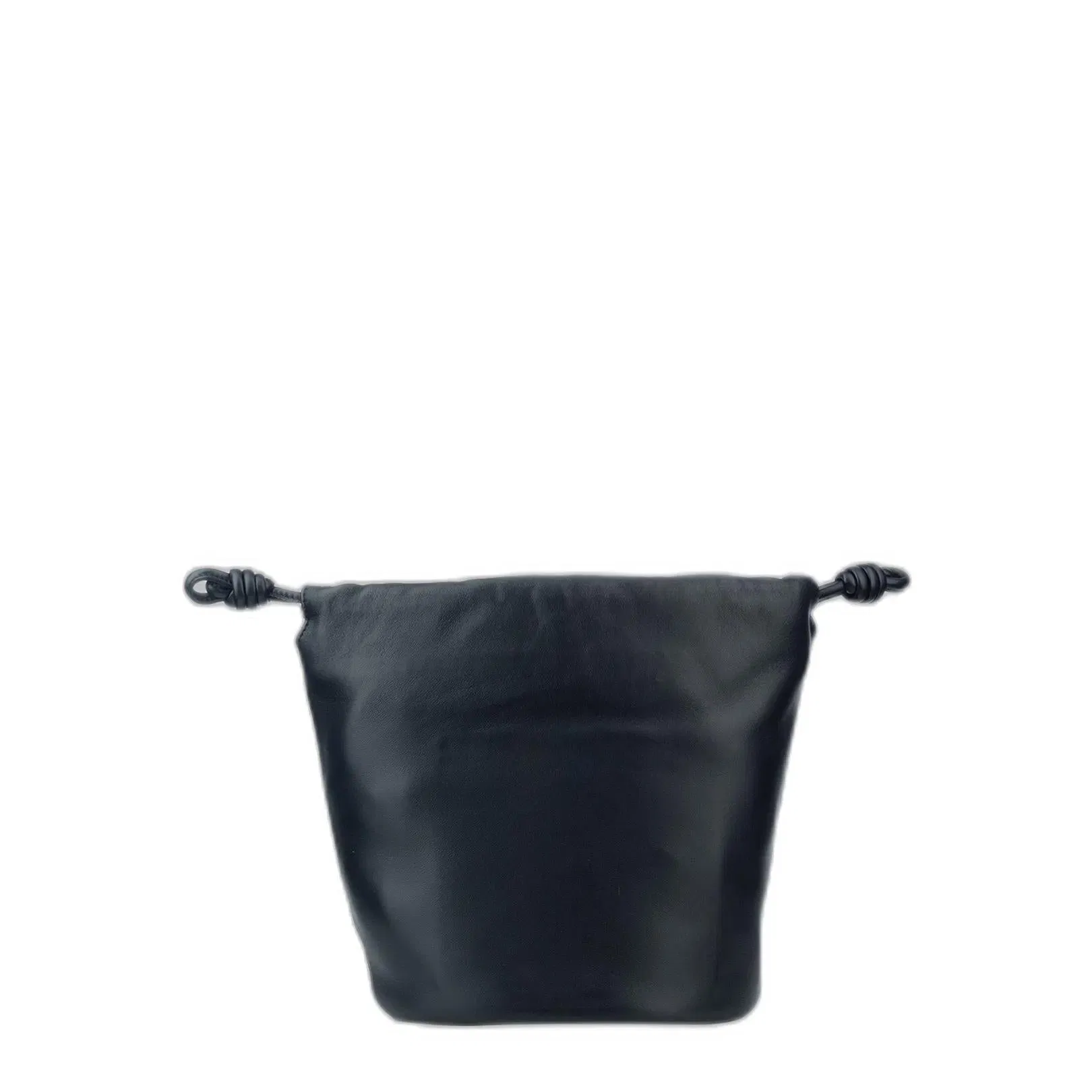 Flamenco Purse Nappa Lambskin Bucket Bags - Black