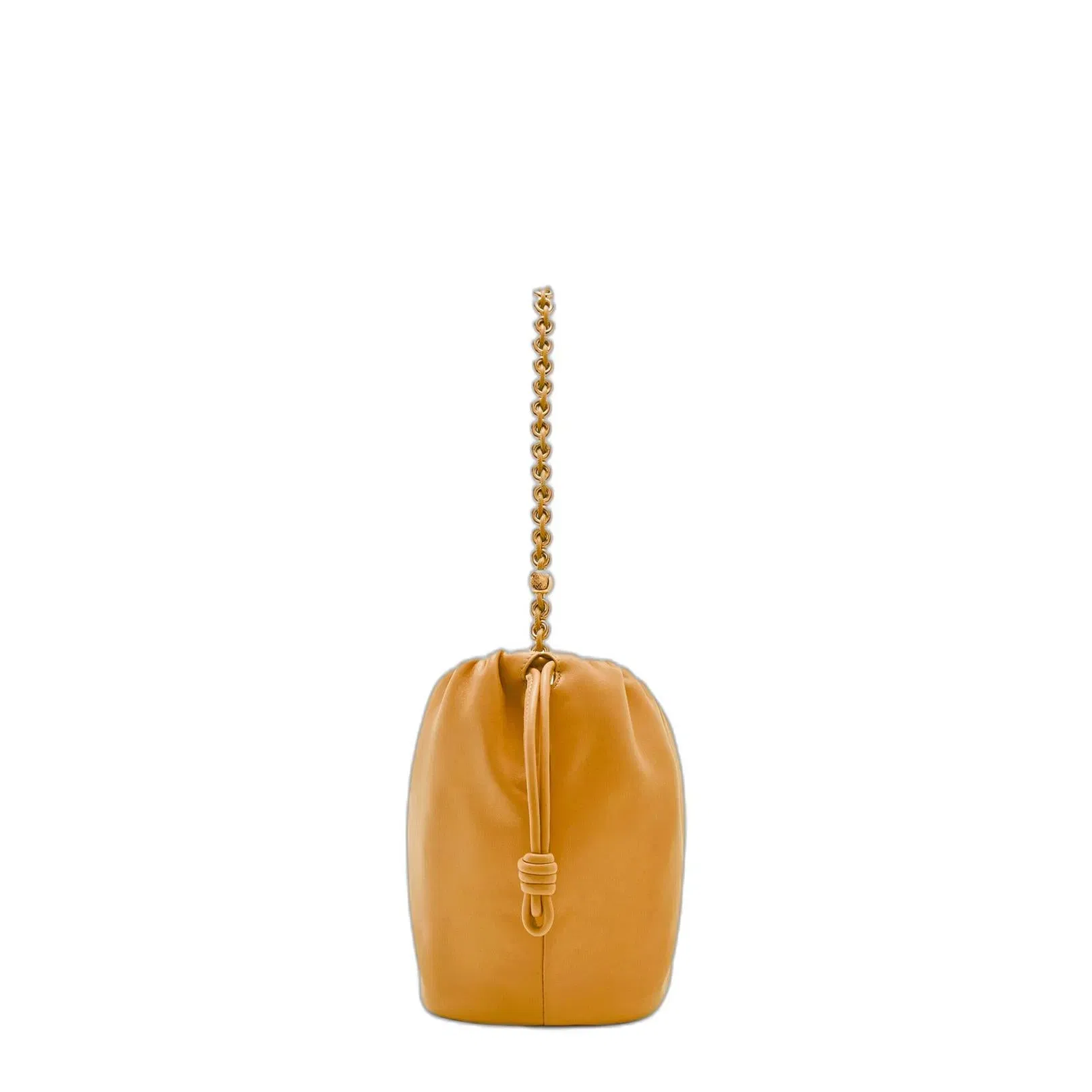 Flamenco Purse Nappa Lambskin Bucket Bags - Yellow