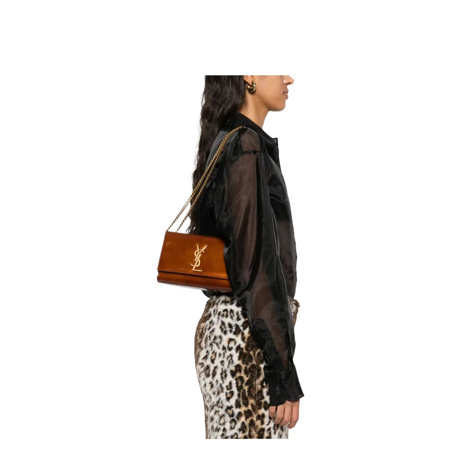 Kate Small Leather Shoulder Bags - Brown