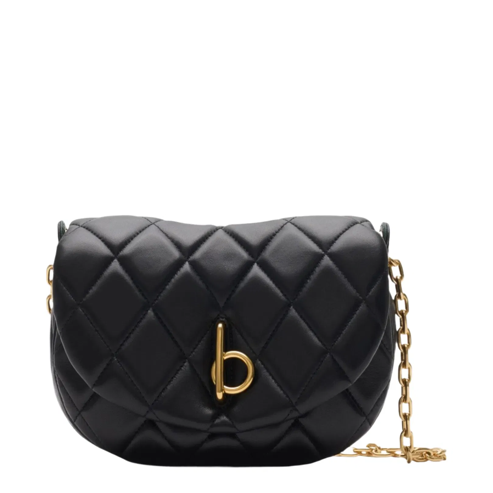 Burberry Rocking Horse Shoulder Bag - Black