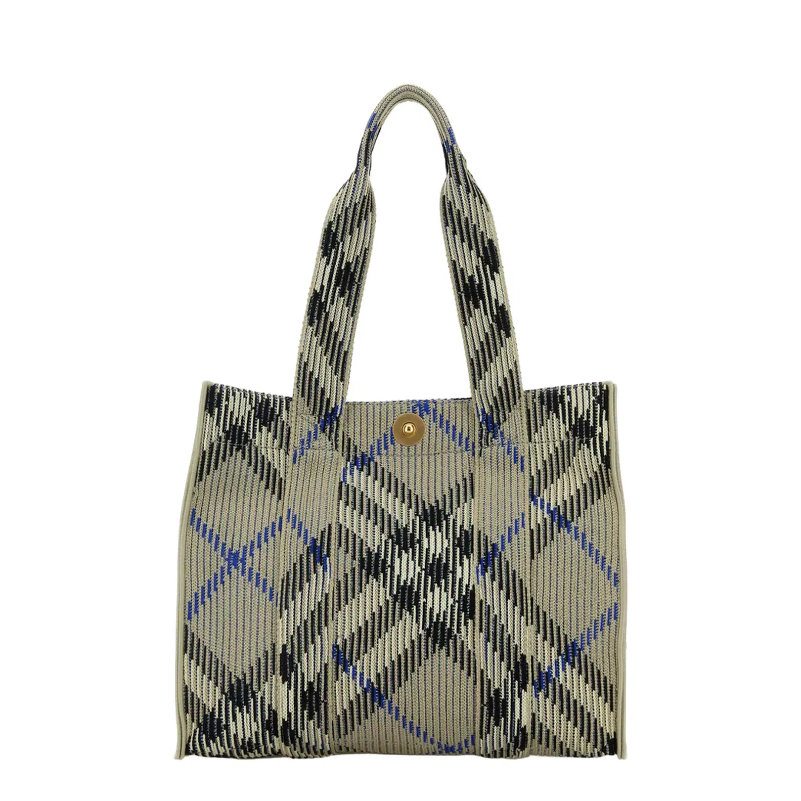 Embroidered Canvas Shopping Bag