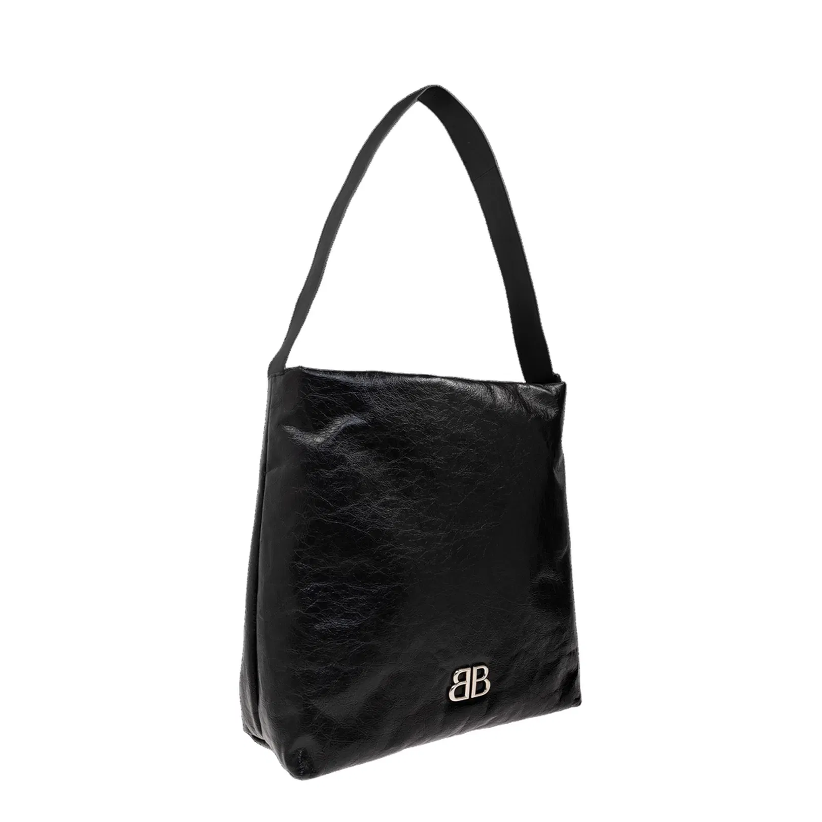 Monaco Medium Hobo Bag in Black