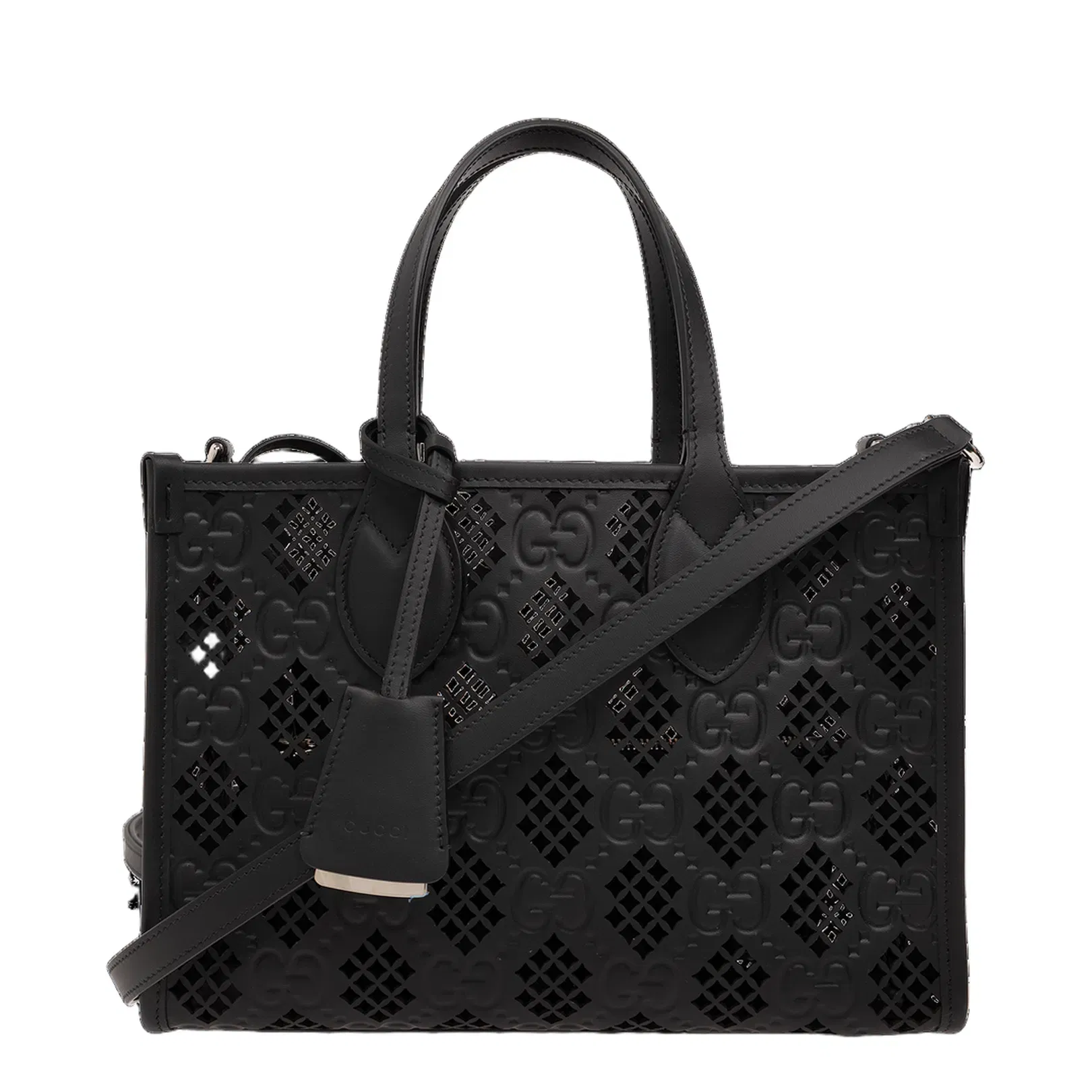 Ophidia Openwork Shoulder Bag