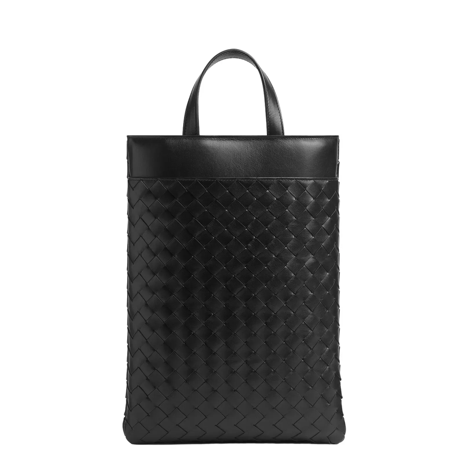 Intrecciato Laptop Case With Handle