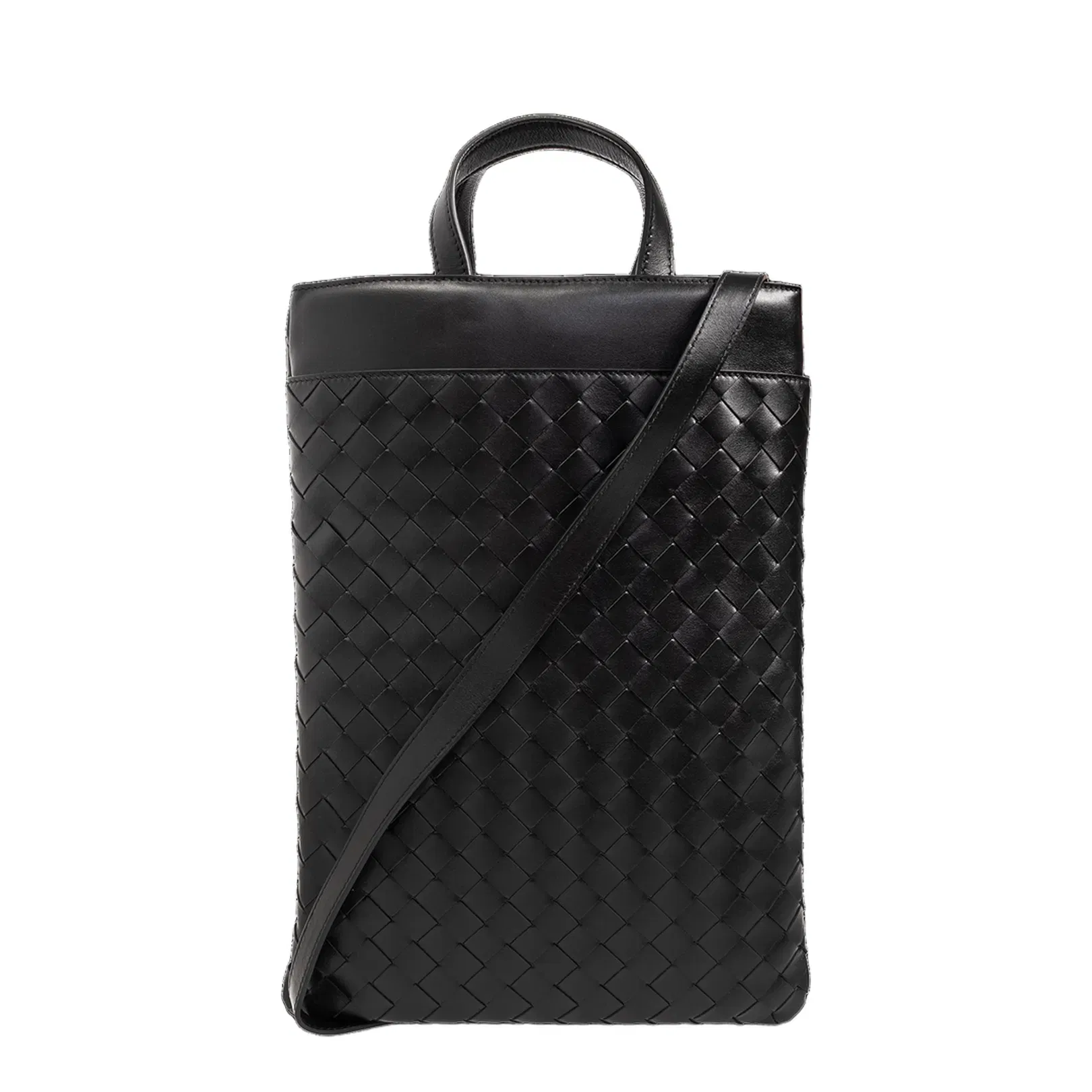 Intrecciato Laptop Case With Handle