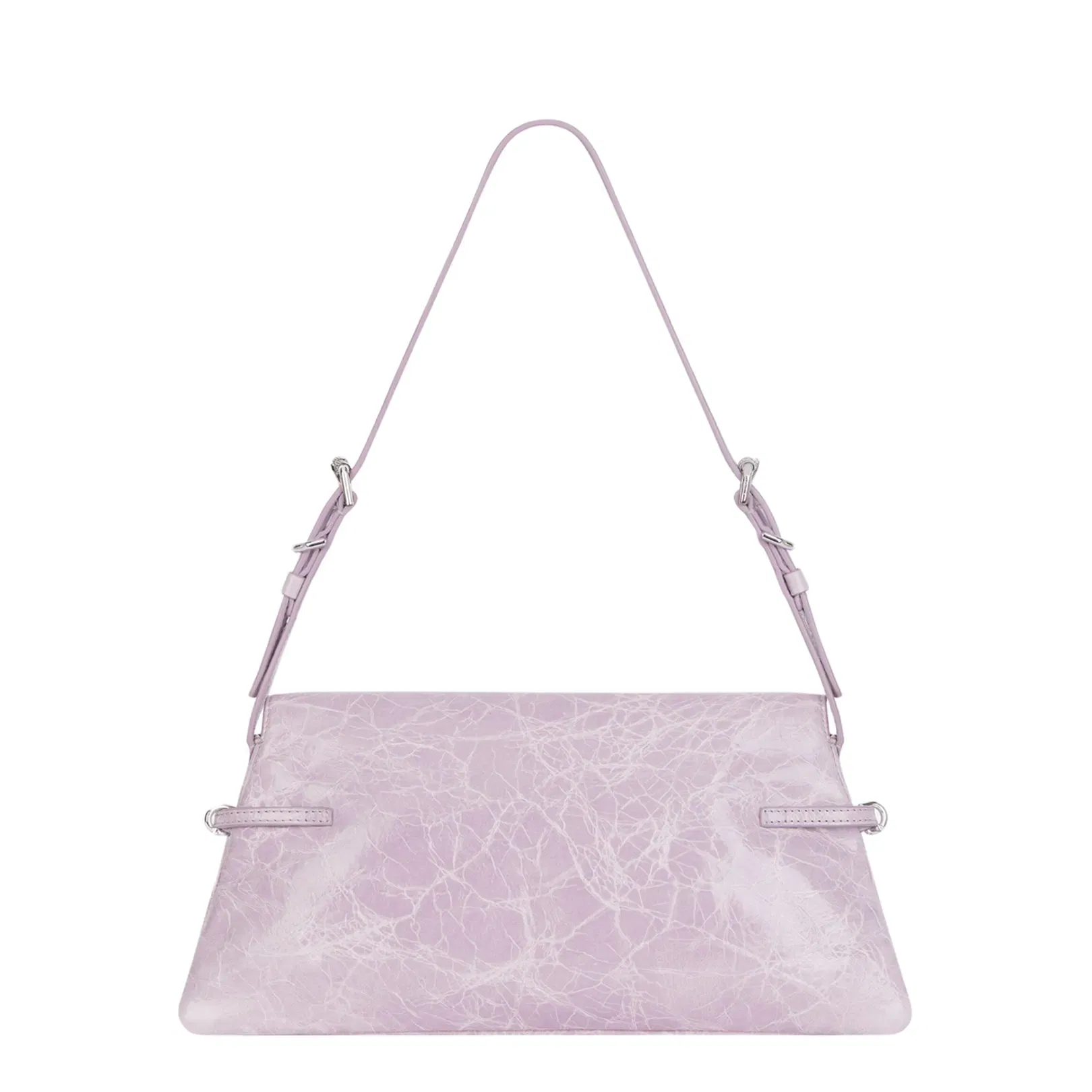 P'tit Voyou Small Bag In Crackled Patent Leather