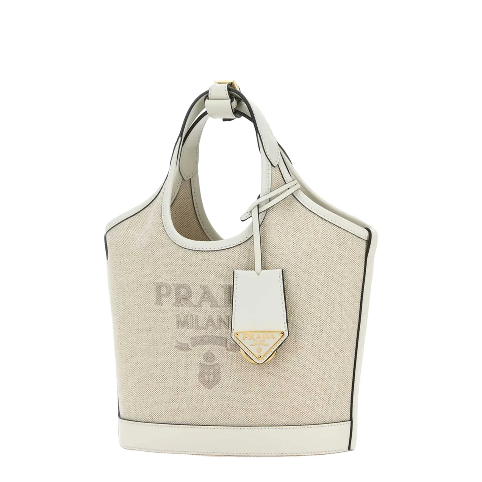 Sand Canvas Handbag