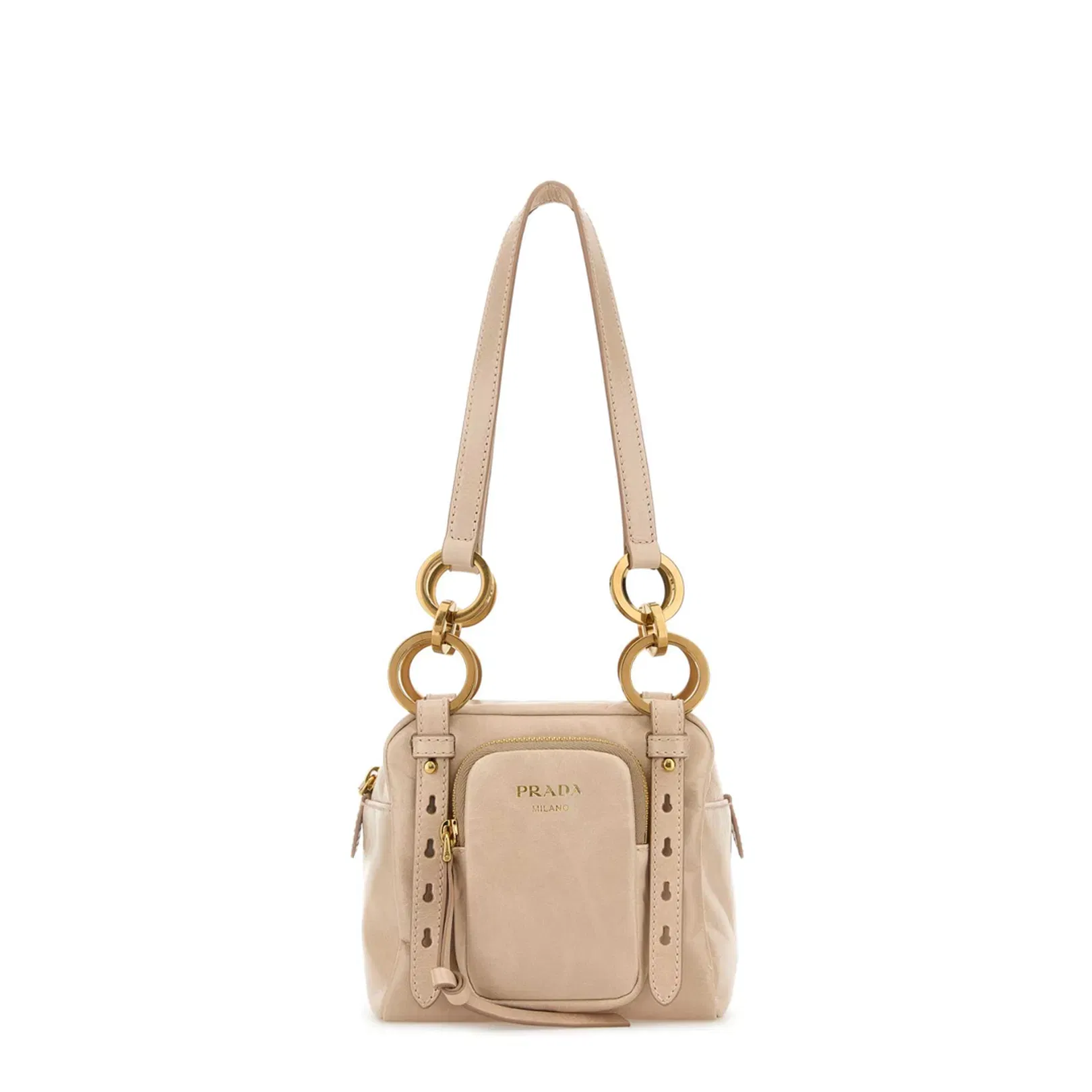 Stylish Powder Pink Mini Handbag