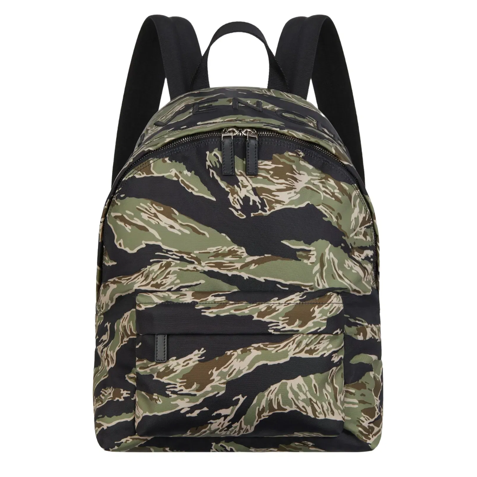 Essential U Backpack In Nylon With Camo Print