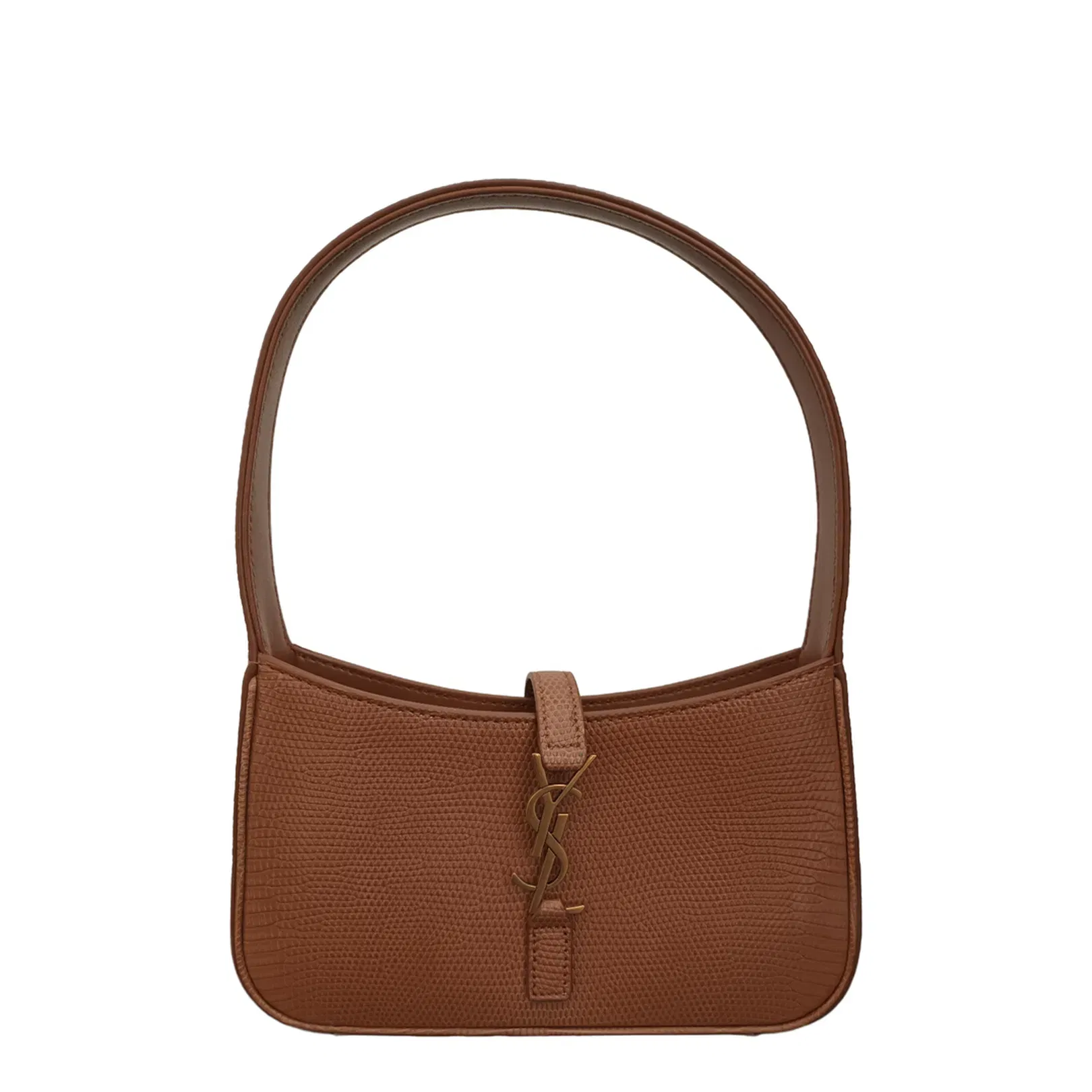 Le 5 à 7 Leather Shoulder Bags - Brown