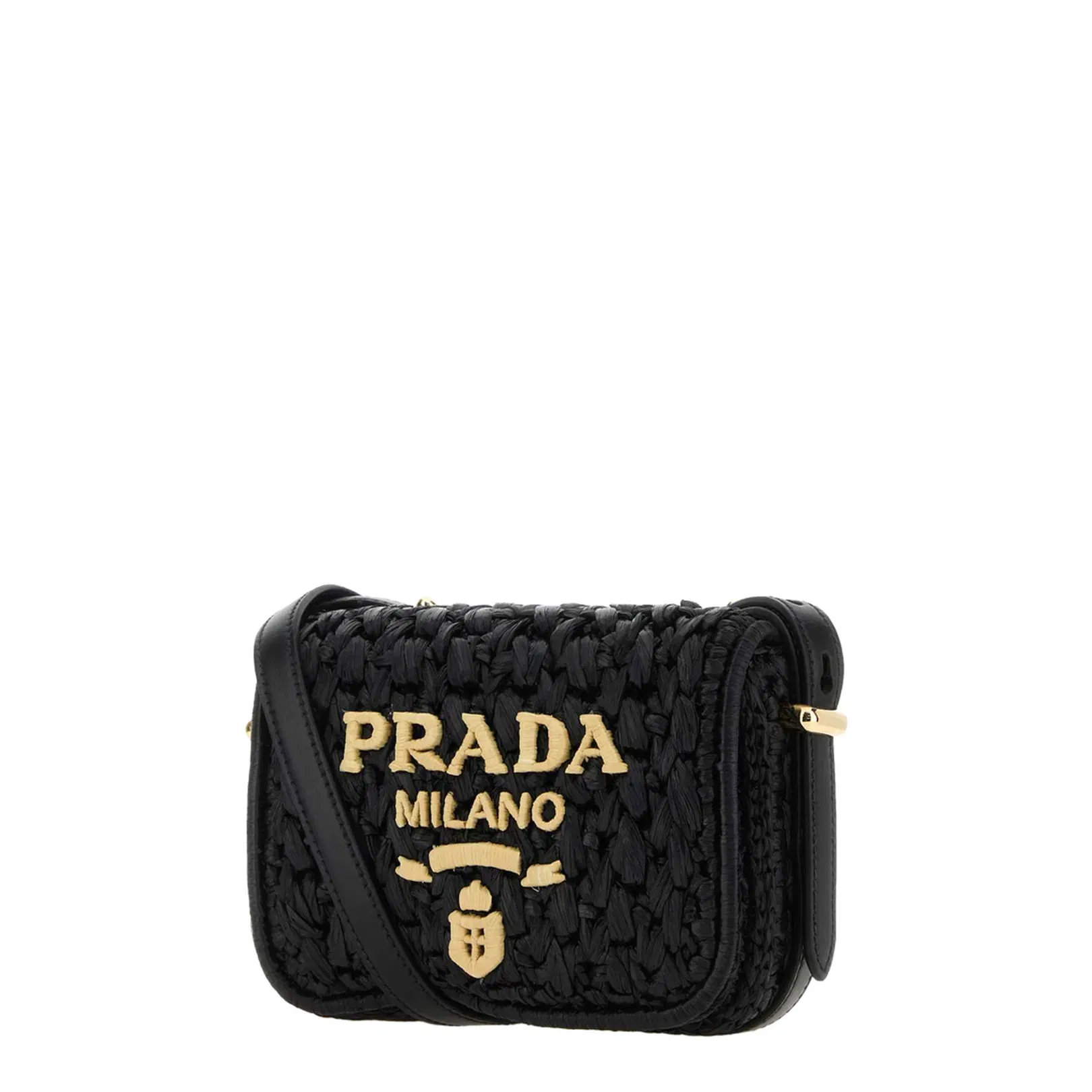 Black Leather Goji Handbag