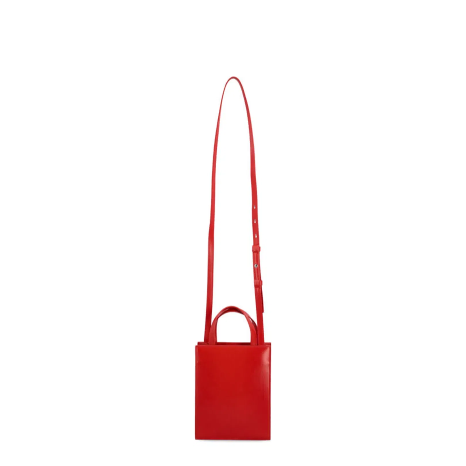 Gancini Mini Calfskin Tote Bag - Red
