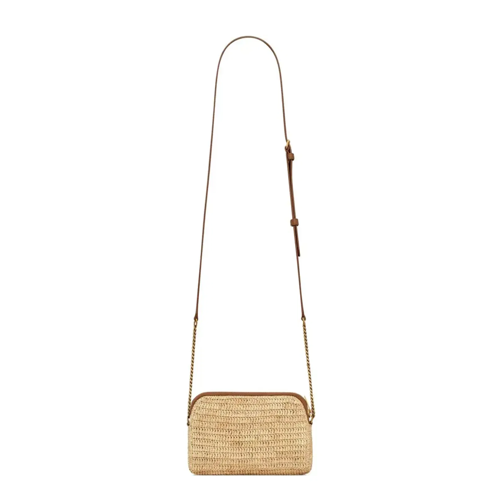 Raffia Gaby Crossbody Bag