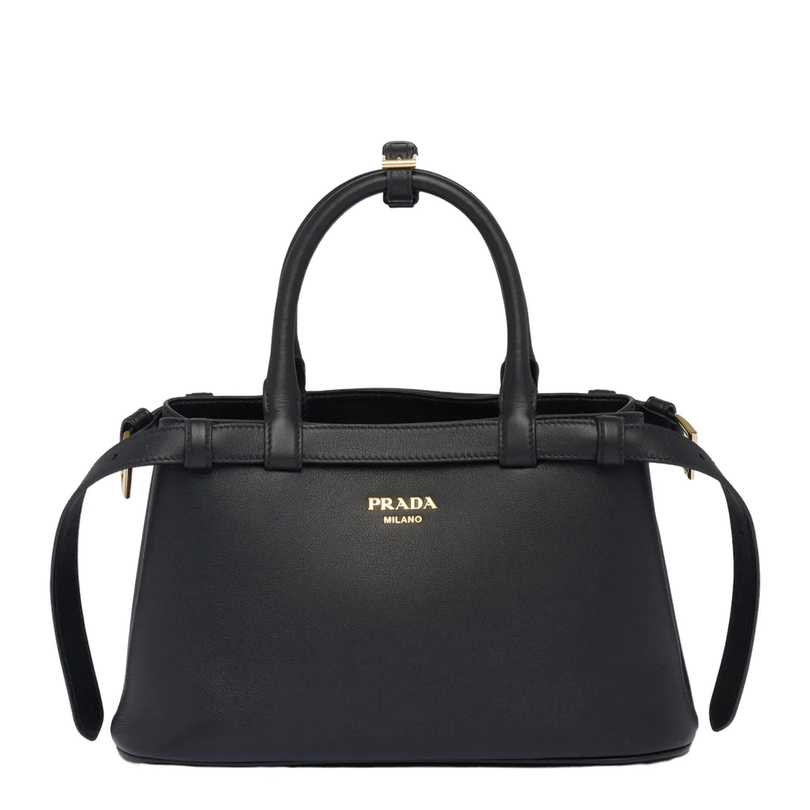 Buckle Small Leather Bag