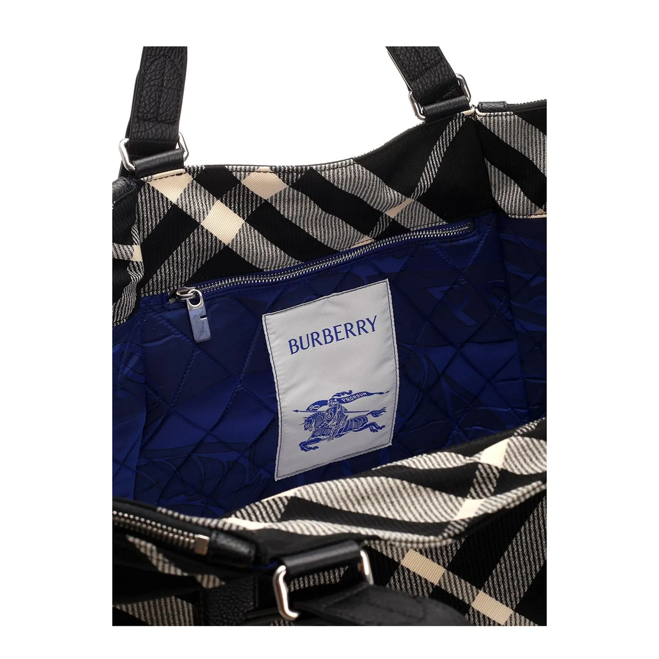 Check Tote Bag