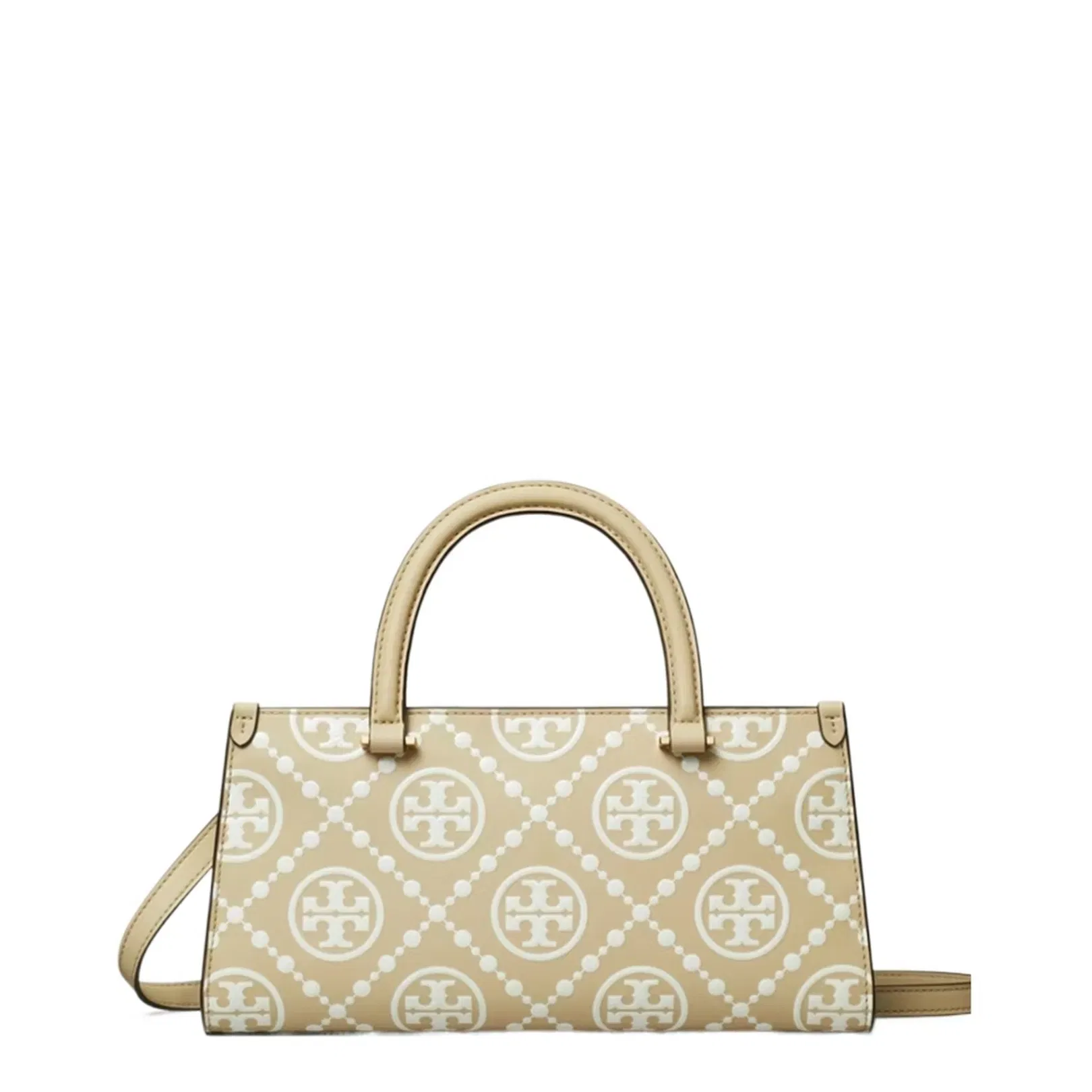 Contrast Embossed E/W Small Tote