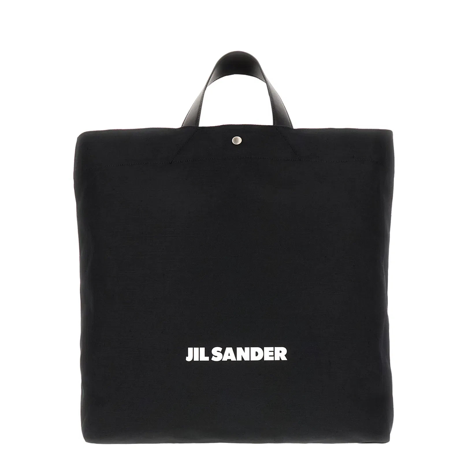 Black Canvas Shopping Bag