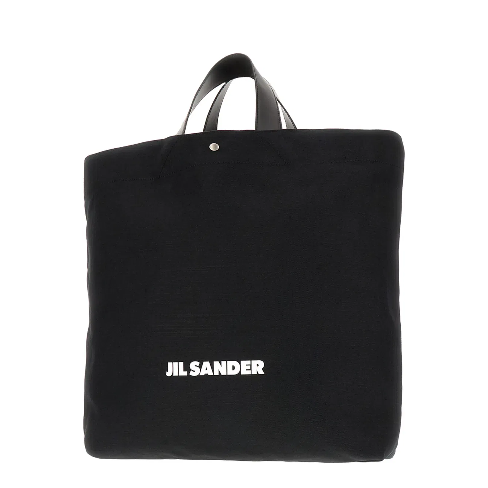 Black Canvas Shopping Bag