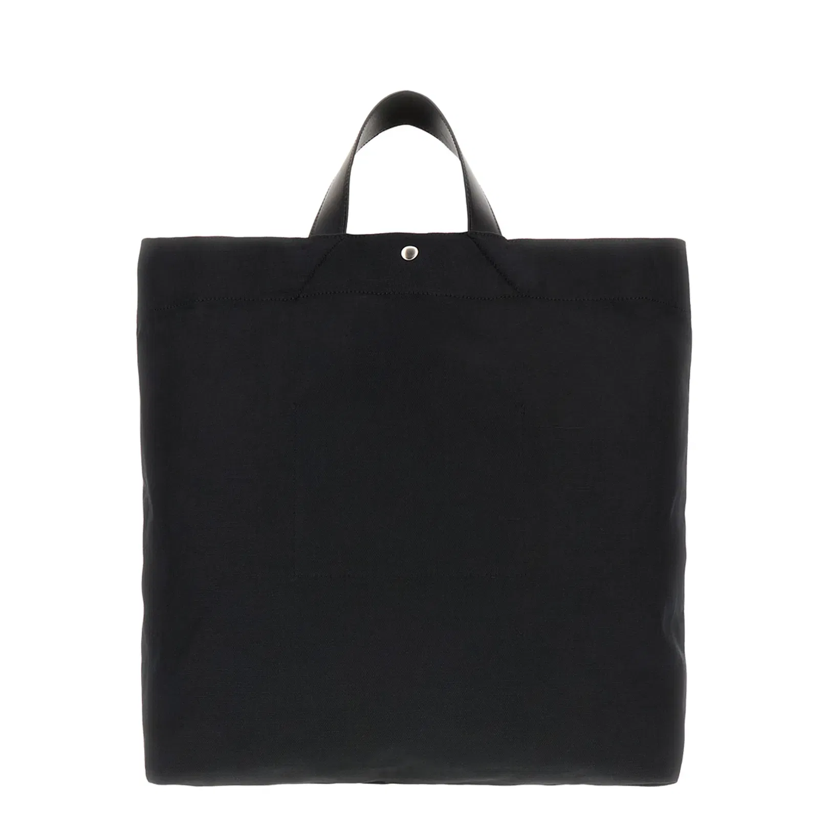 Black Canvas Shopping Bag