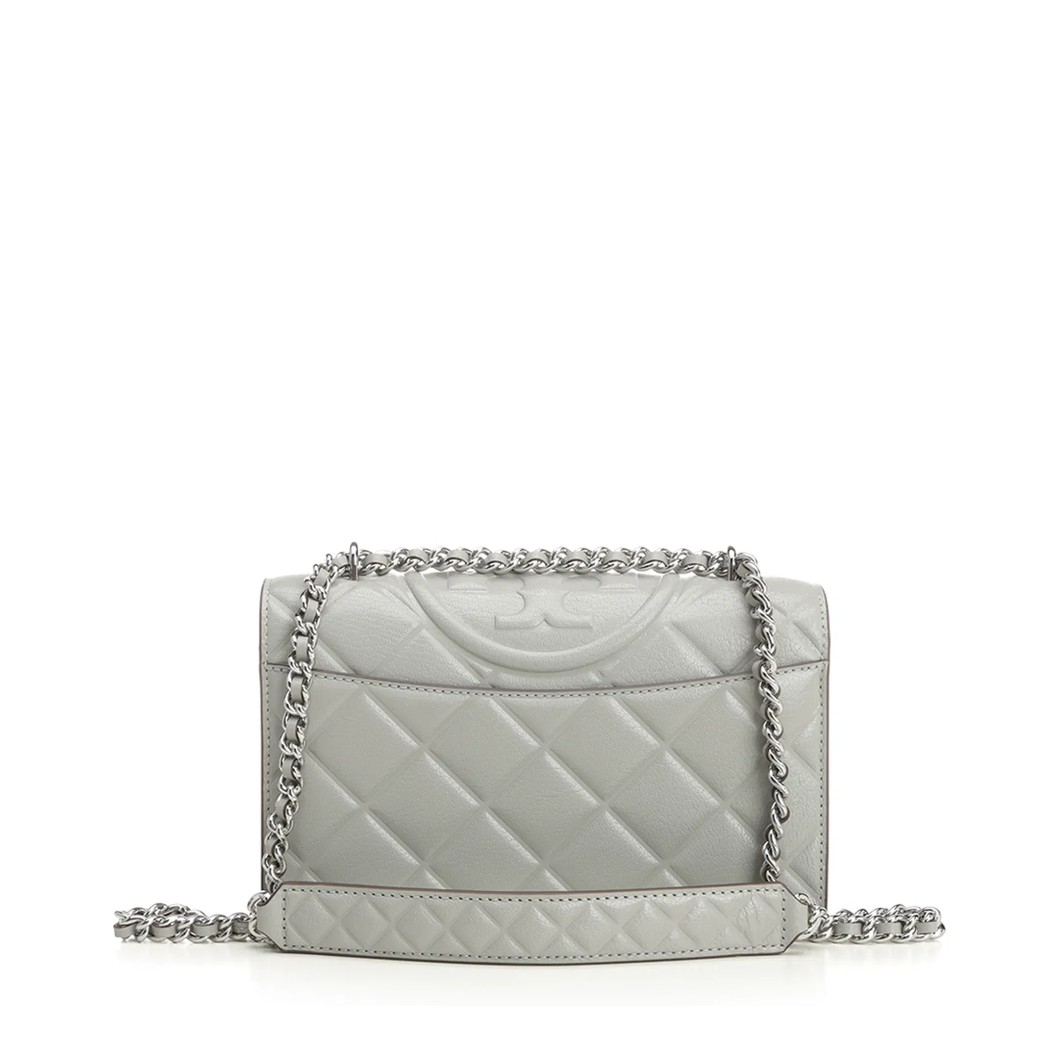 Fleming Small Shoulder Bag Grey