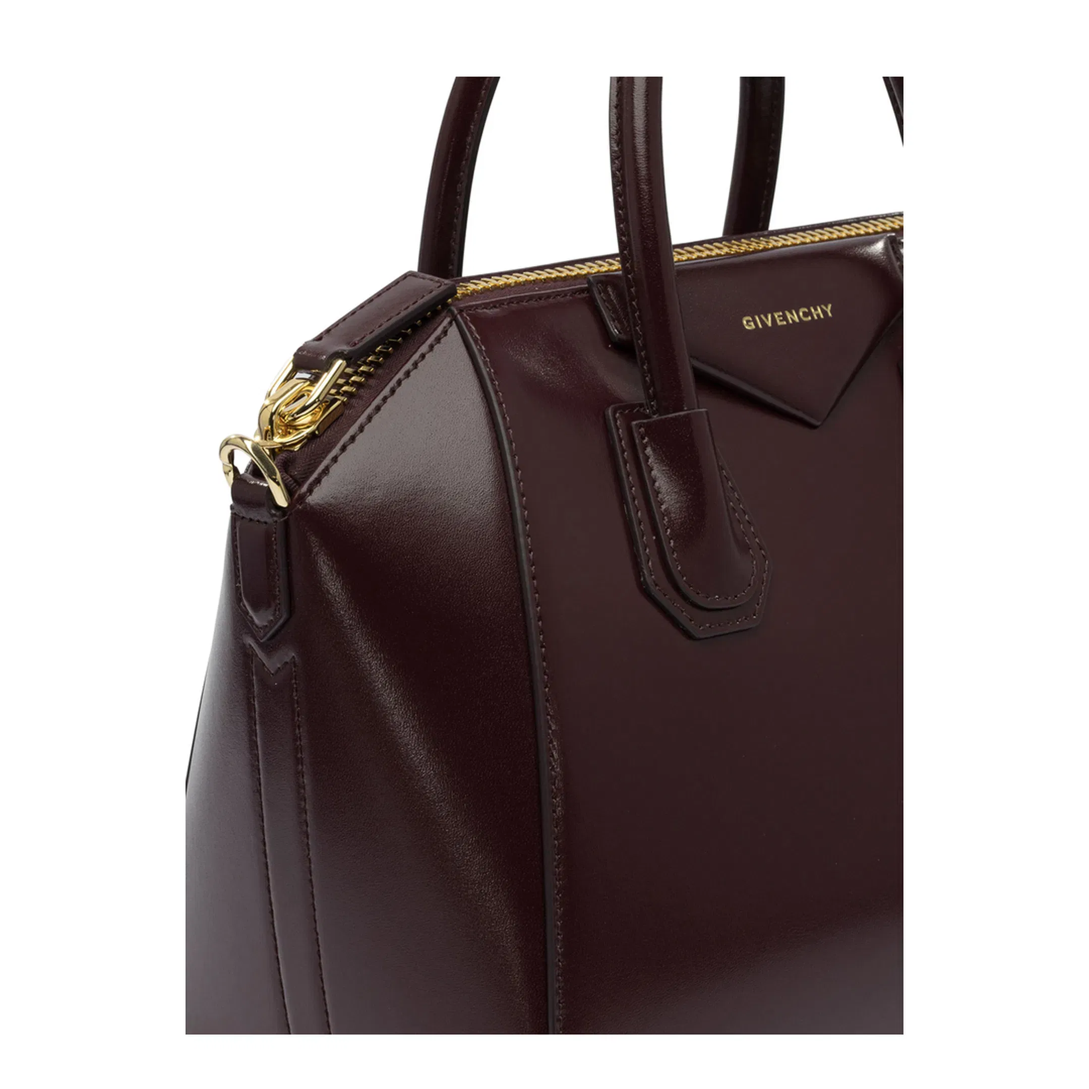 Small Antigona Bag in Box Leather