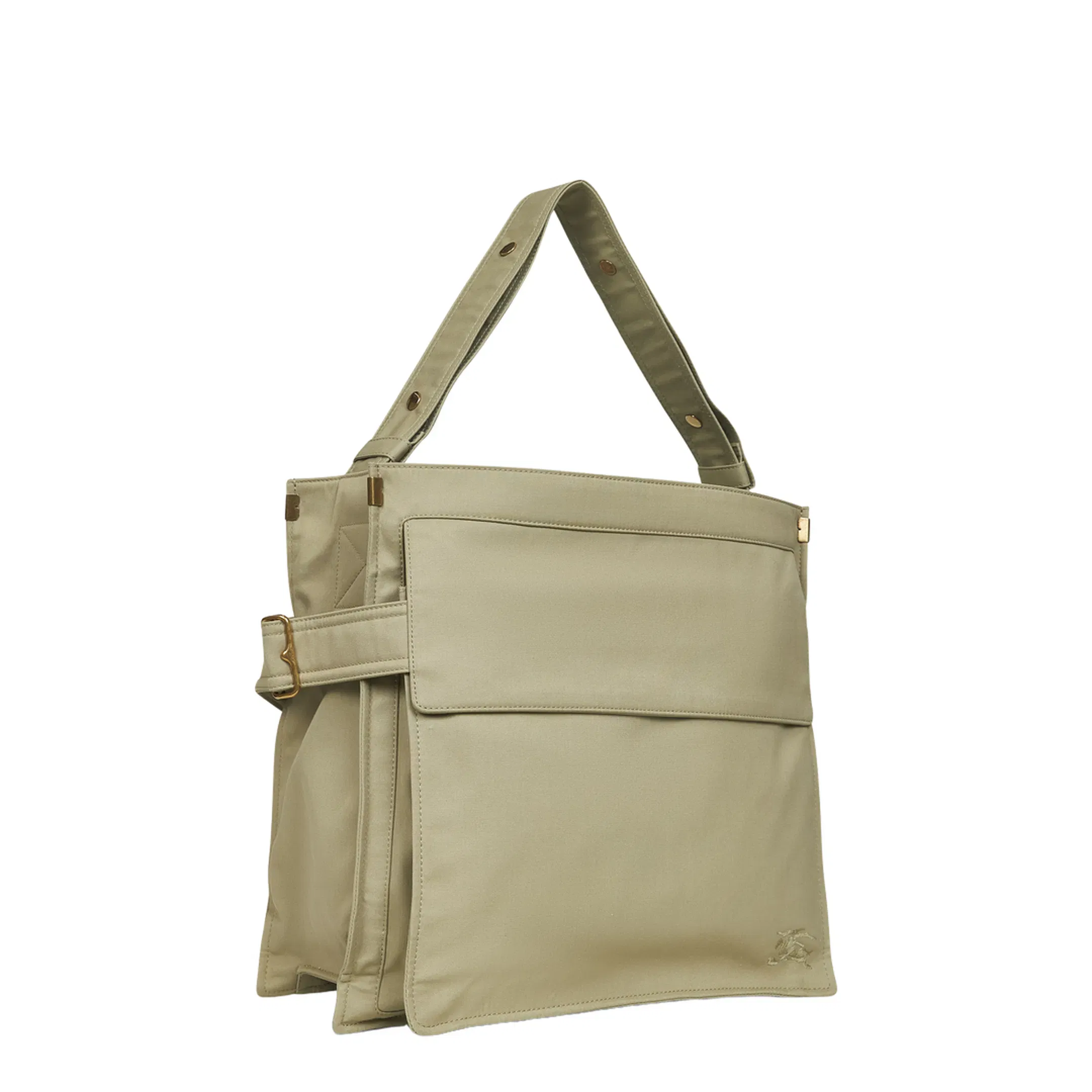 Hunter Green Cotton Blend Bag