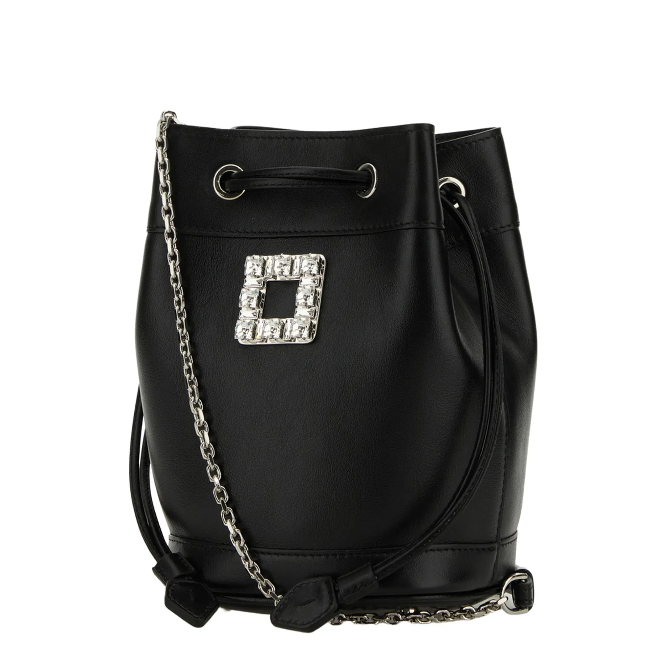 Très Vivier Bucket Bag in leather