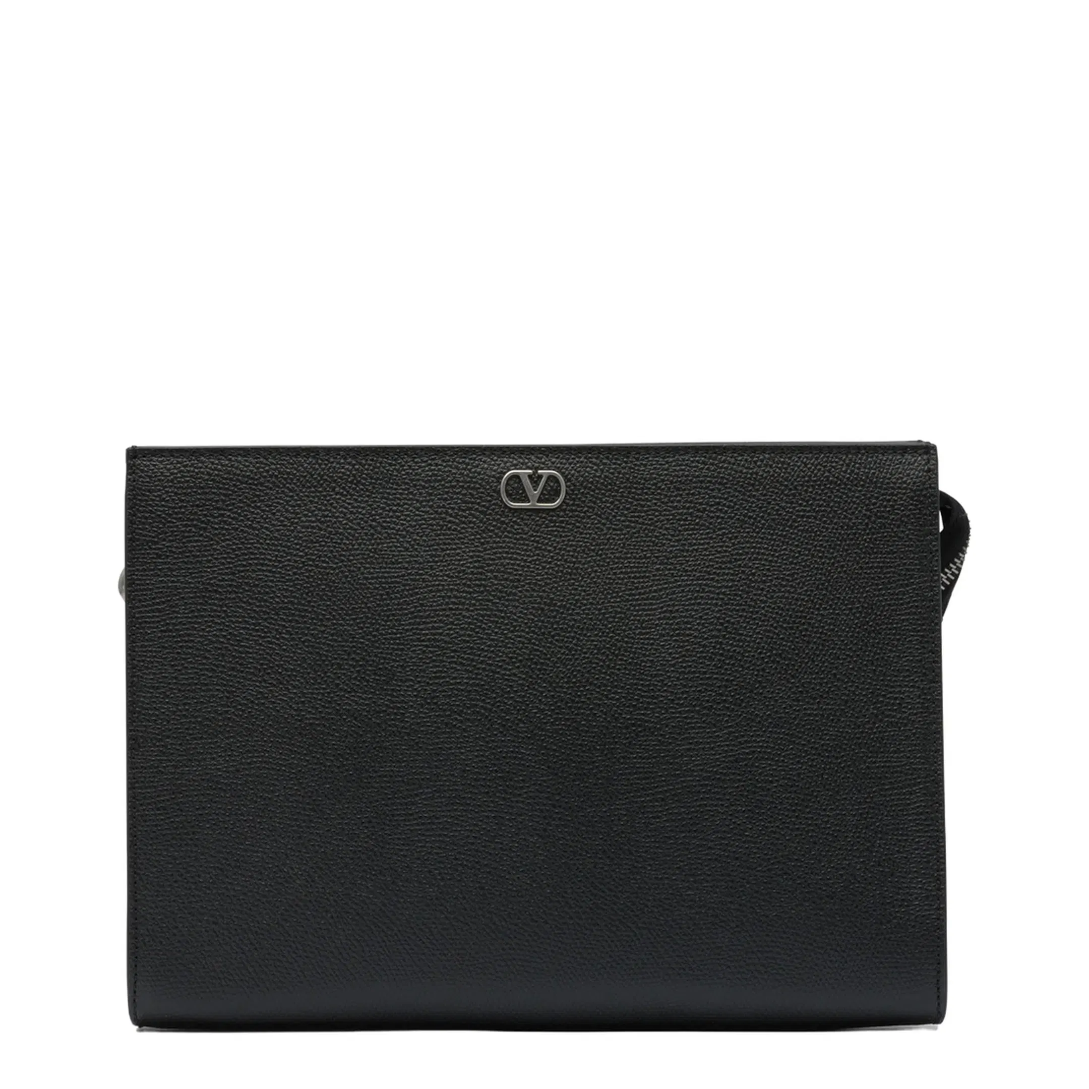 Grained Leather Pouch