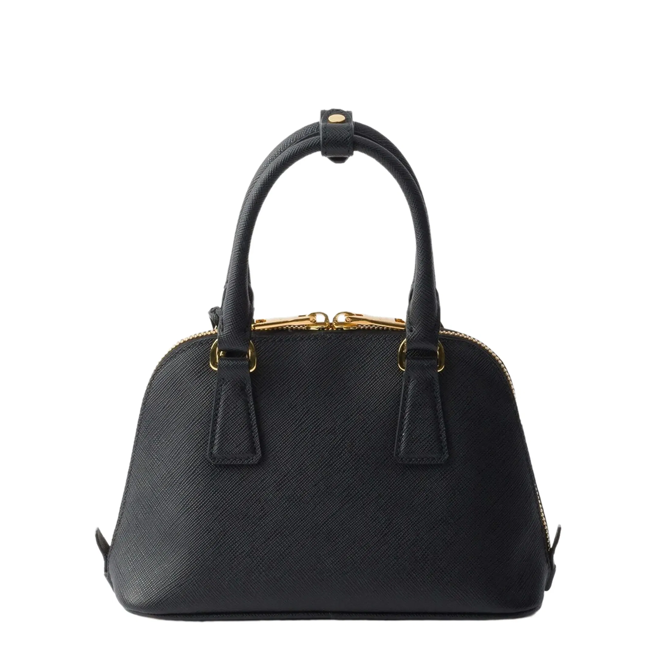 Elegant Black Leather Handbag