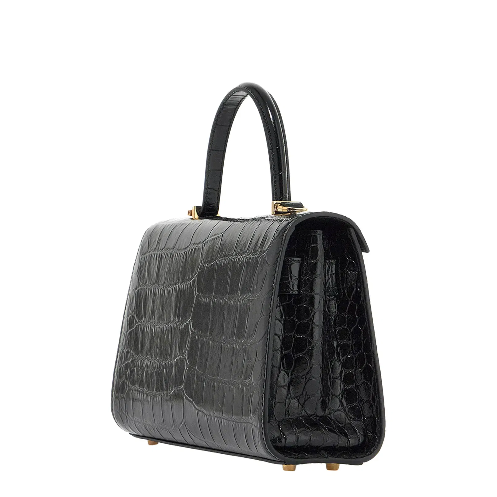 Crocodile Embossed Tote Bag