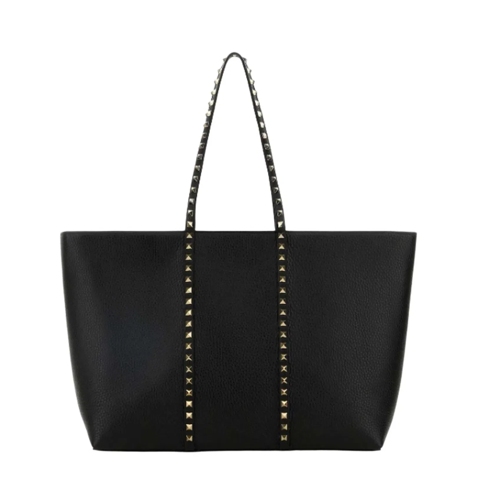Garavani Rockstud Leather Medium Tote