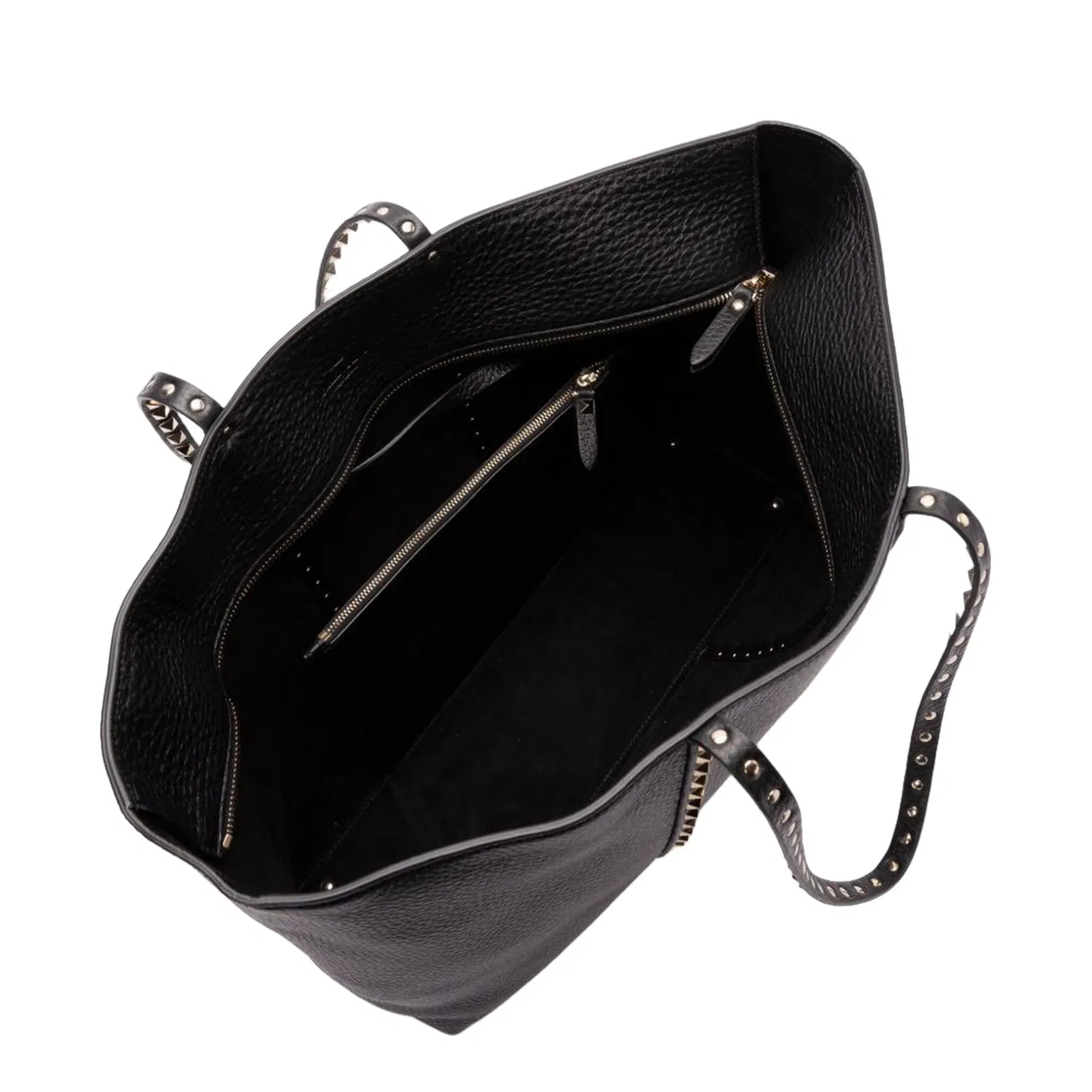 Garavani Rockstud Leather Medium Tote
