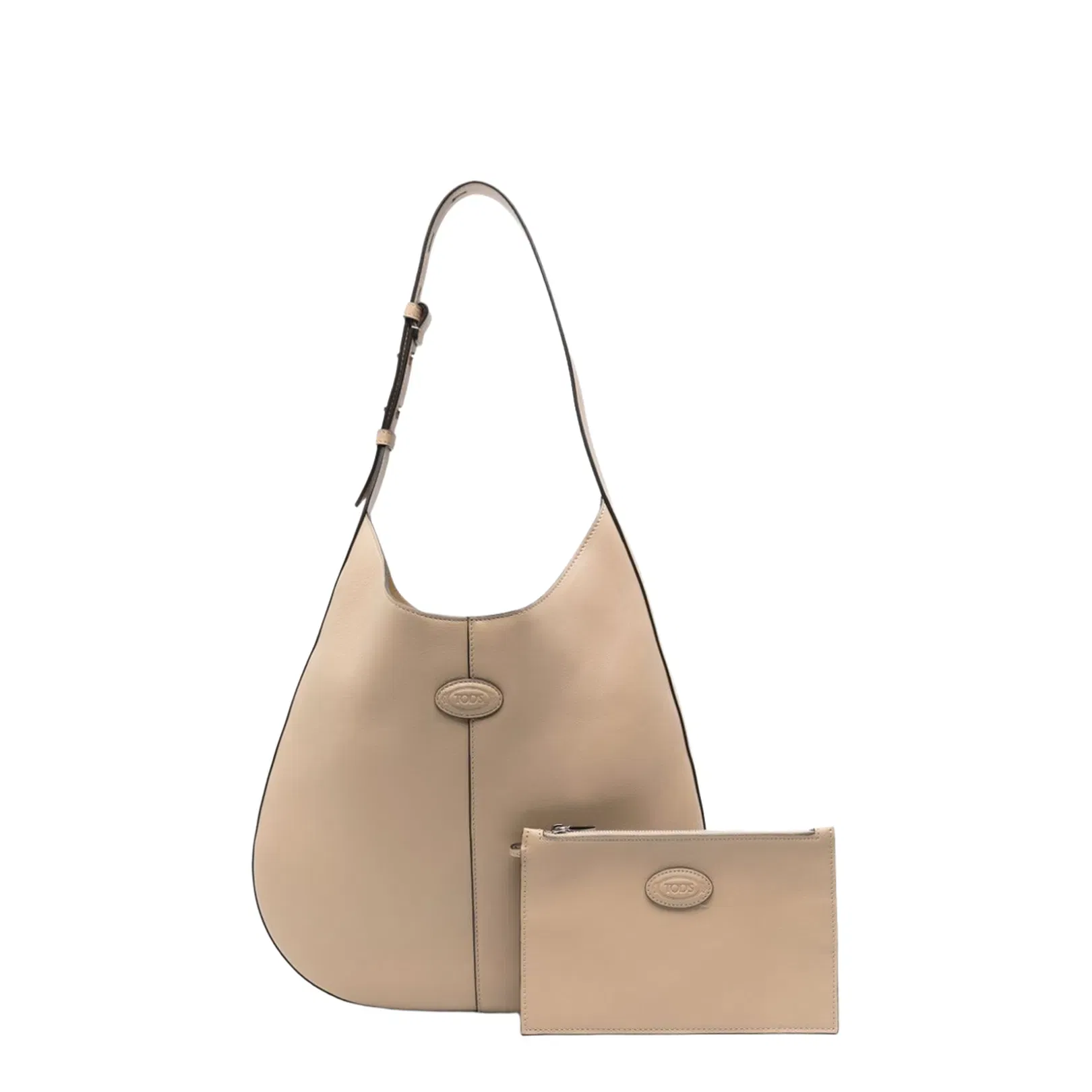 Light Beige Magnetic Adjustable Shoulder Bag