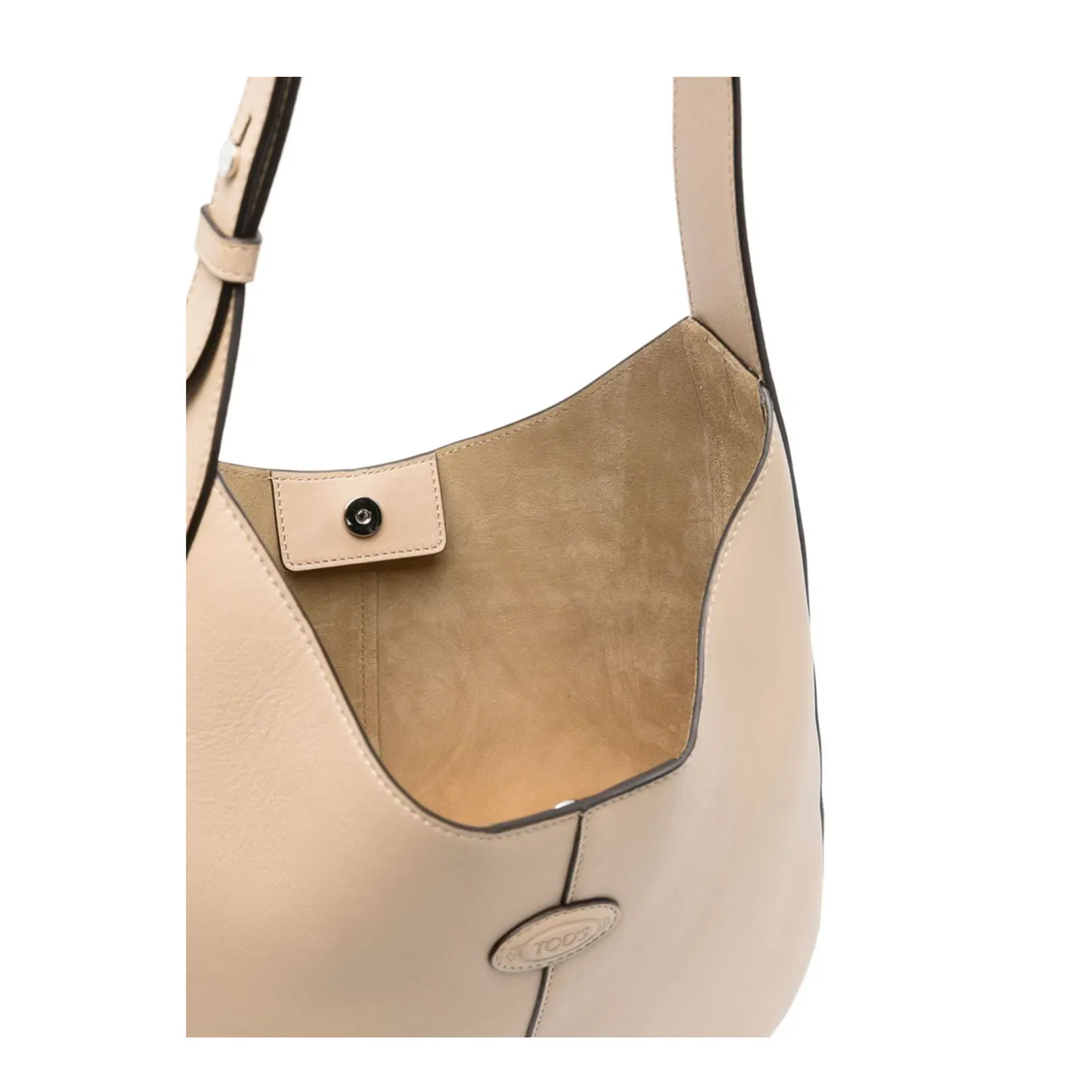 Light Beige Magnetic Adjustable Shoulder Bag