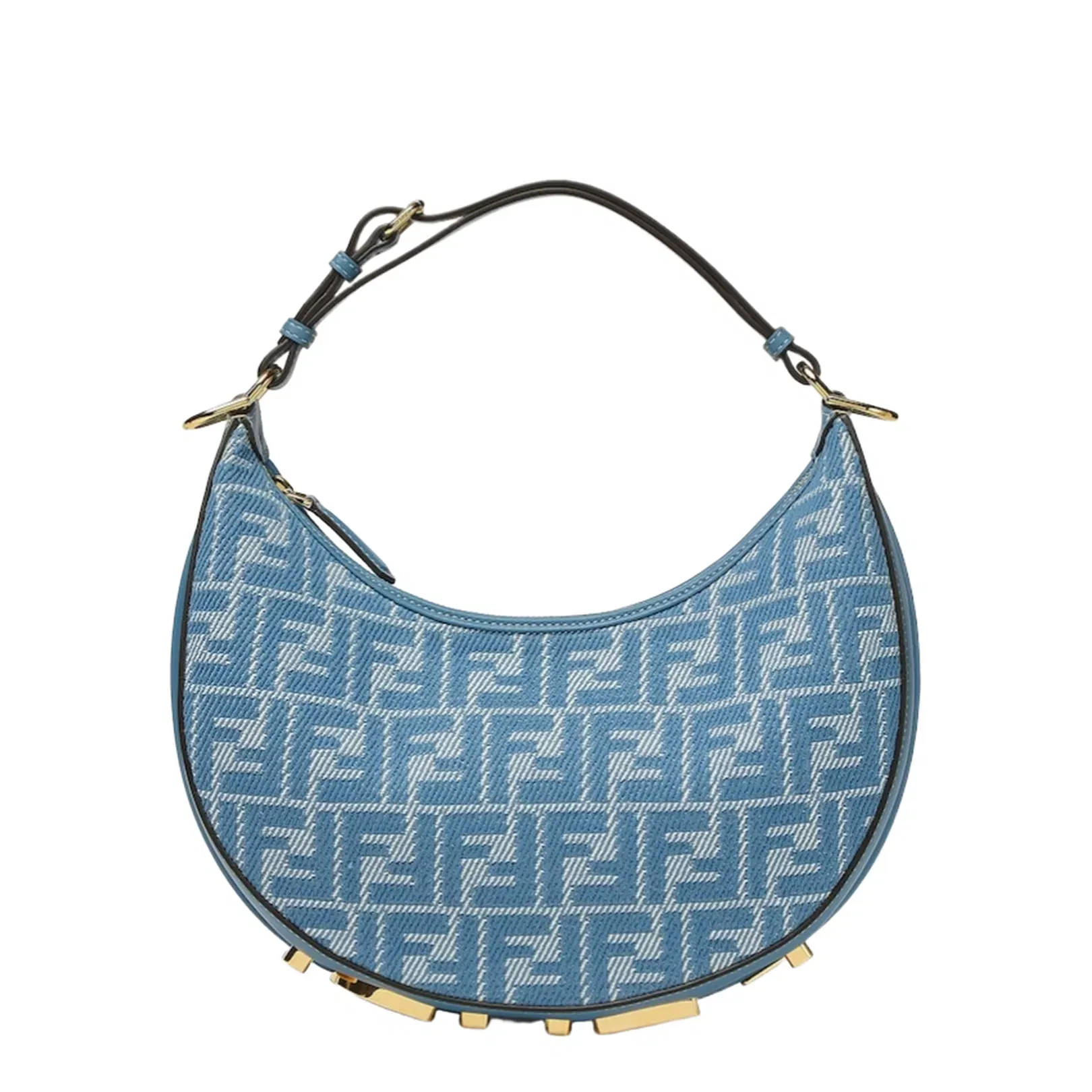 Tejido Azul Hobo Bag