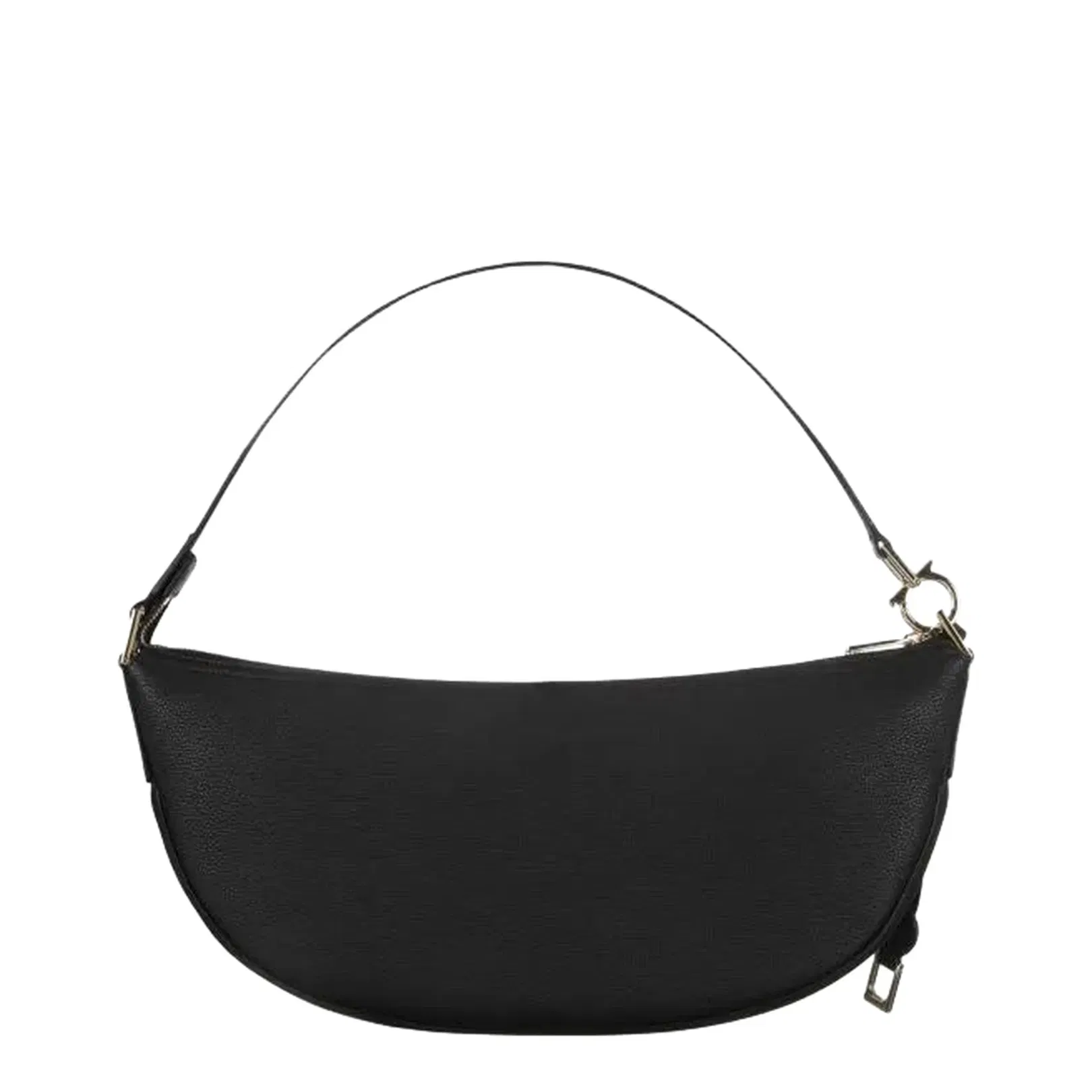 Large Black Half Moon Bag