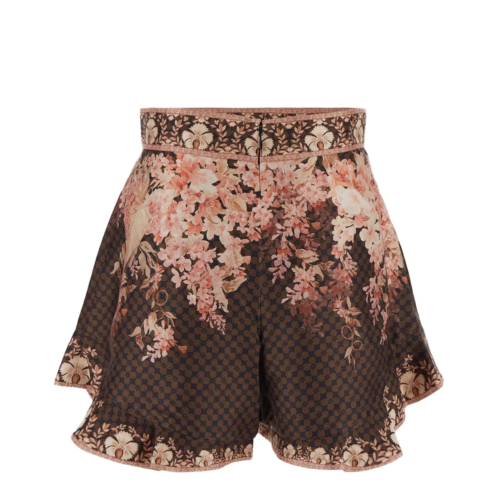 Illuminate Flutter Silk Blend Shorts