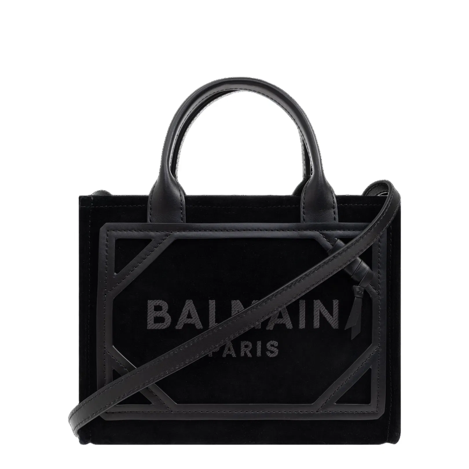 B-Army Shopper Small Black Bag
