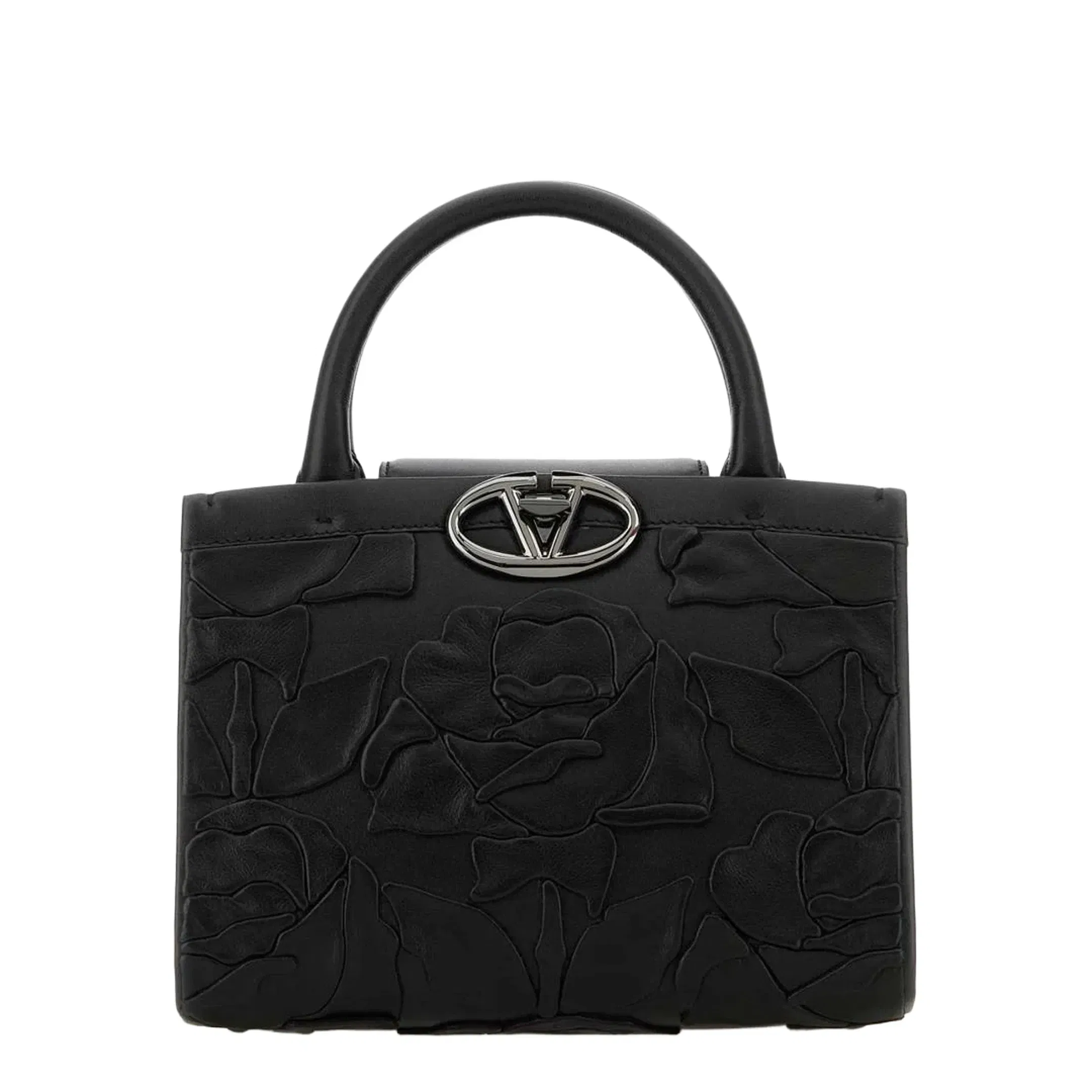 Garavani Black Leather Handbag