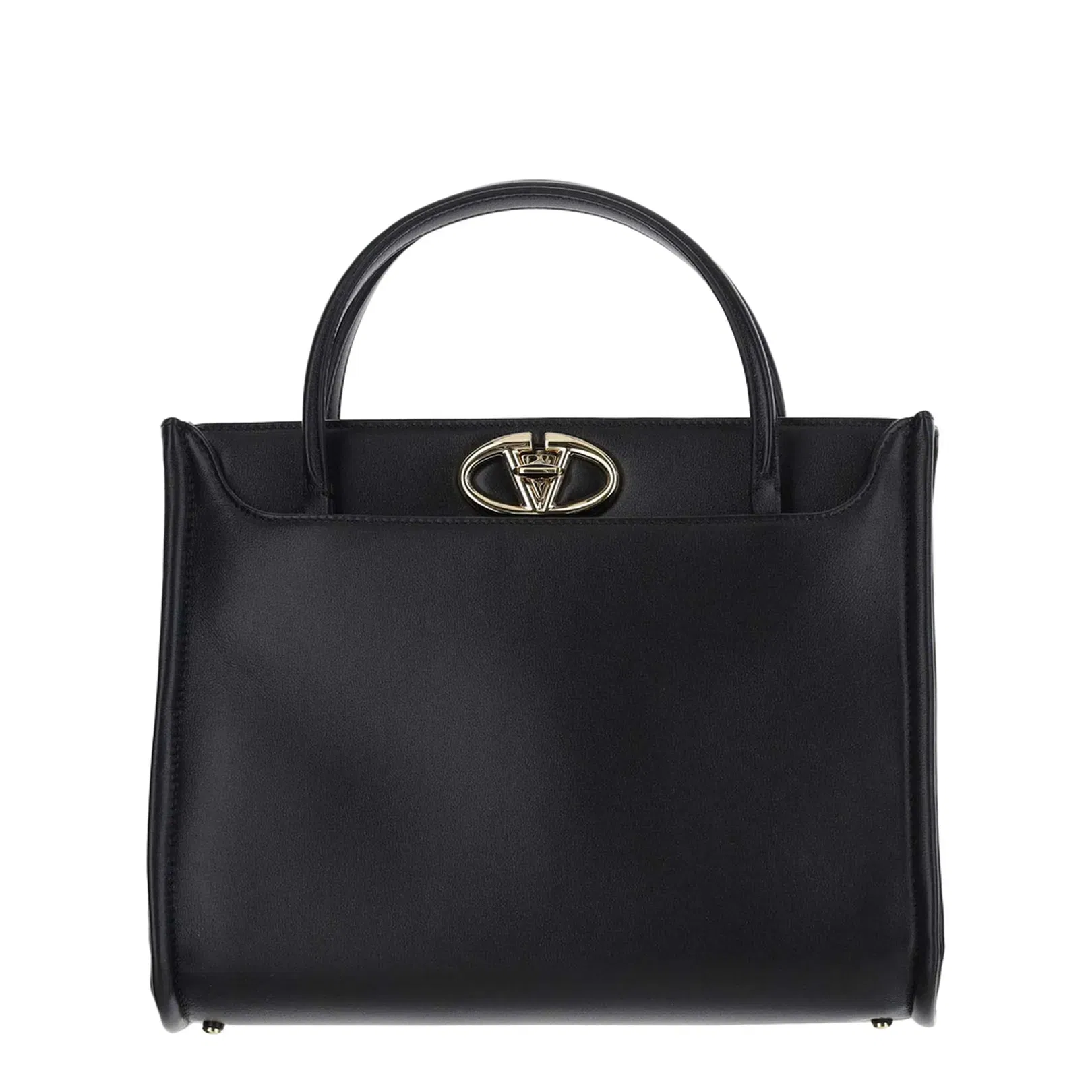 Garavani Black Small VLOGO Locker Leather