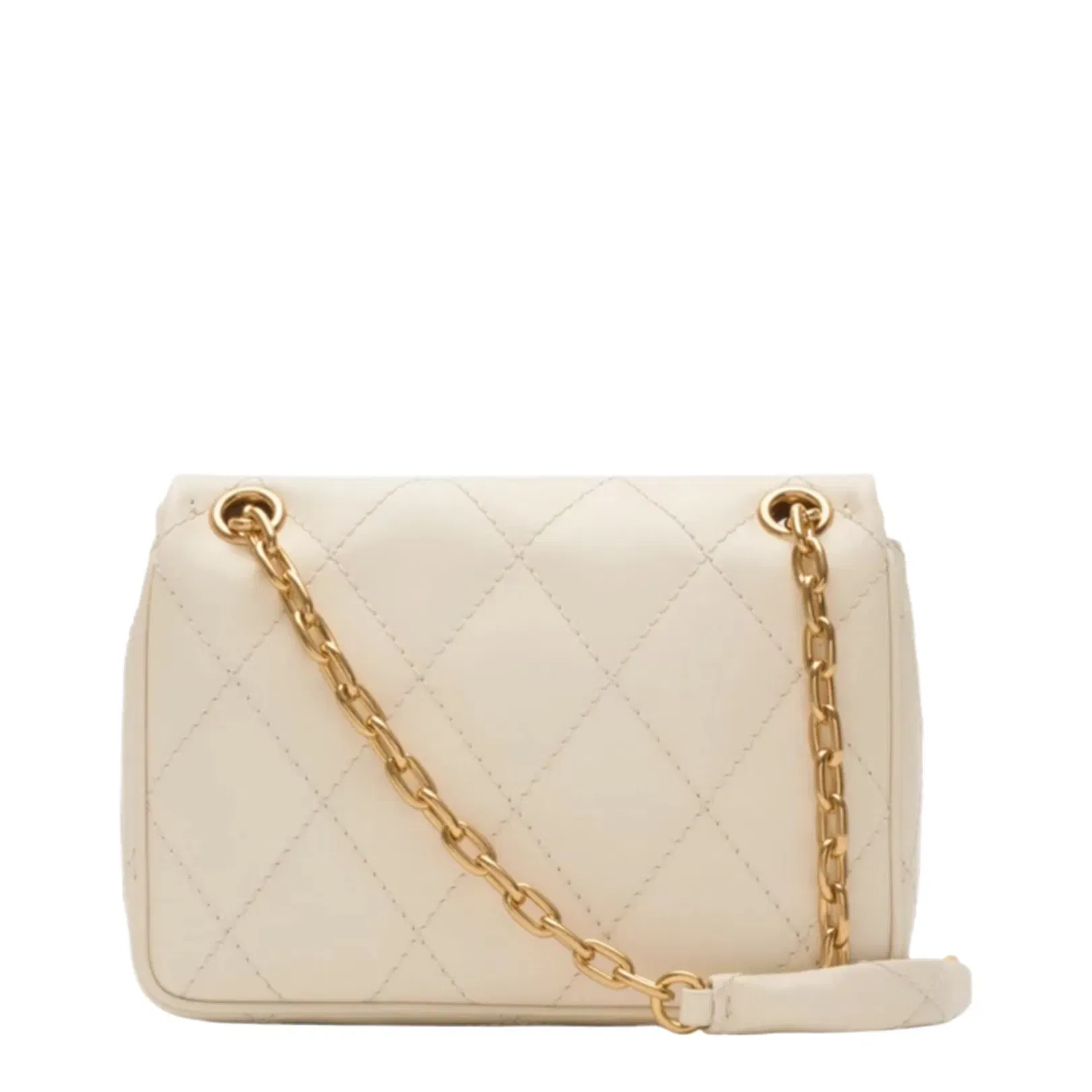 Small Strand Bag Leather Cream