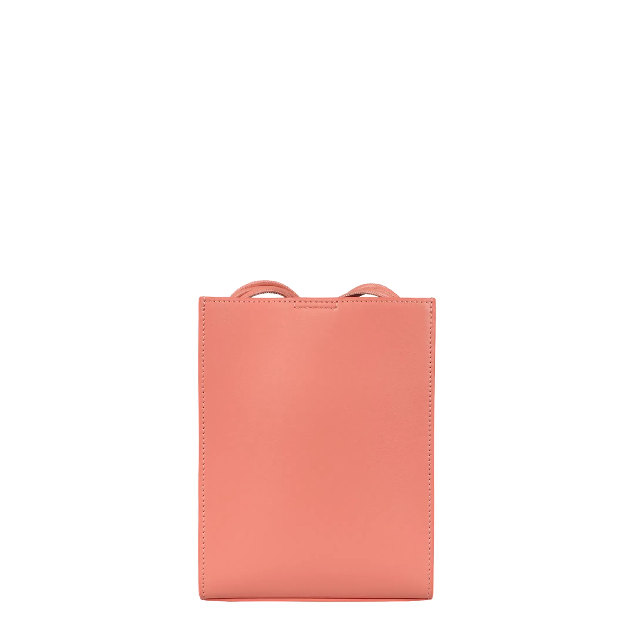 Pink Leather Small Tangle Shoulder Bag