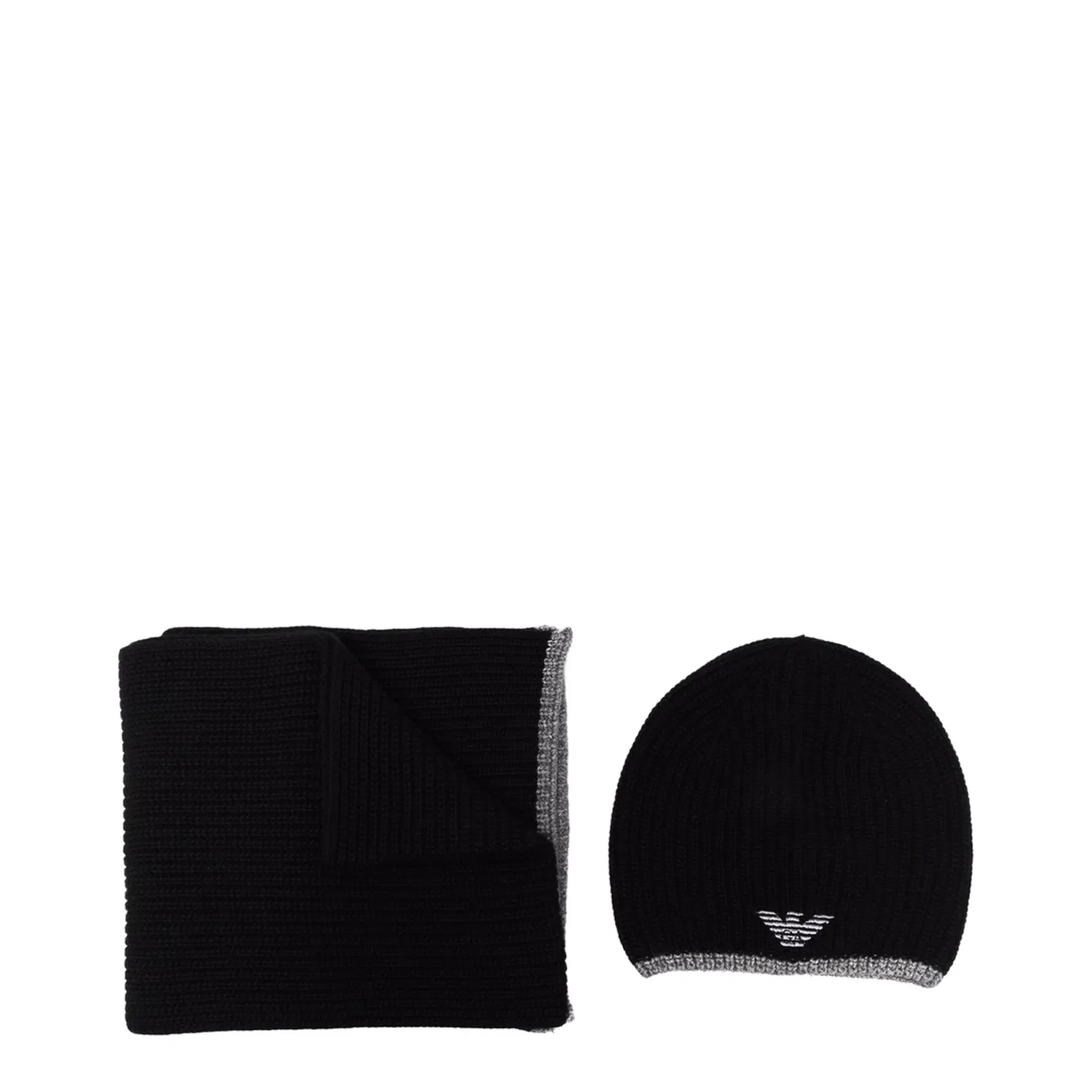 Embroidered Logo Scarf & Beanie