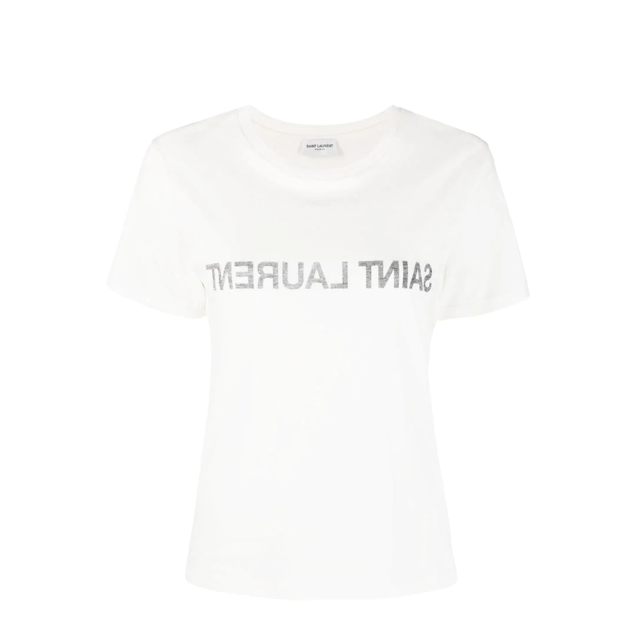 Reverse Logo-Print T-Shirt