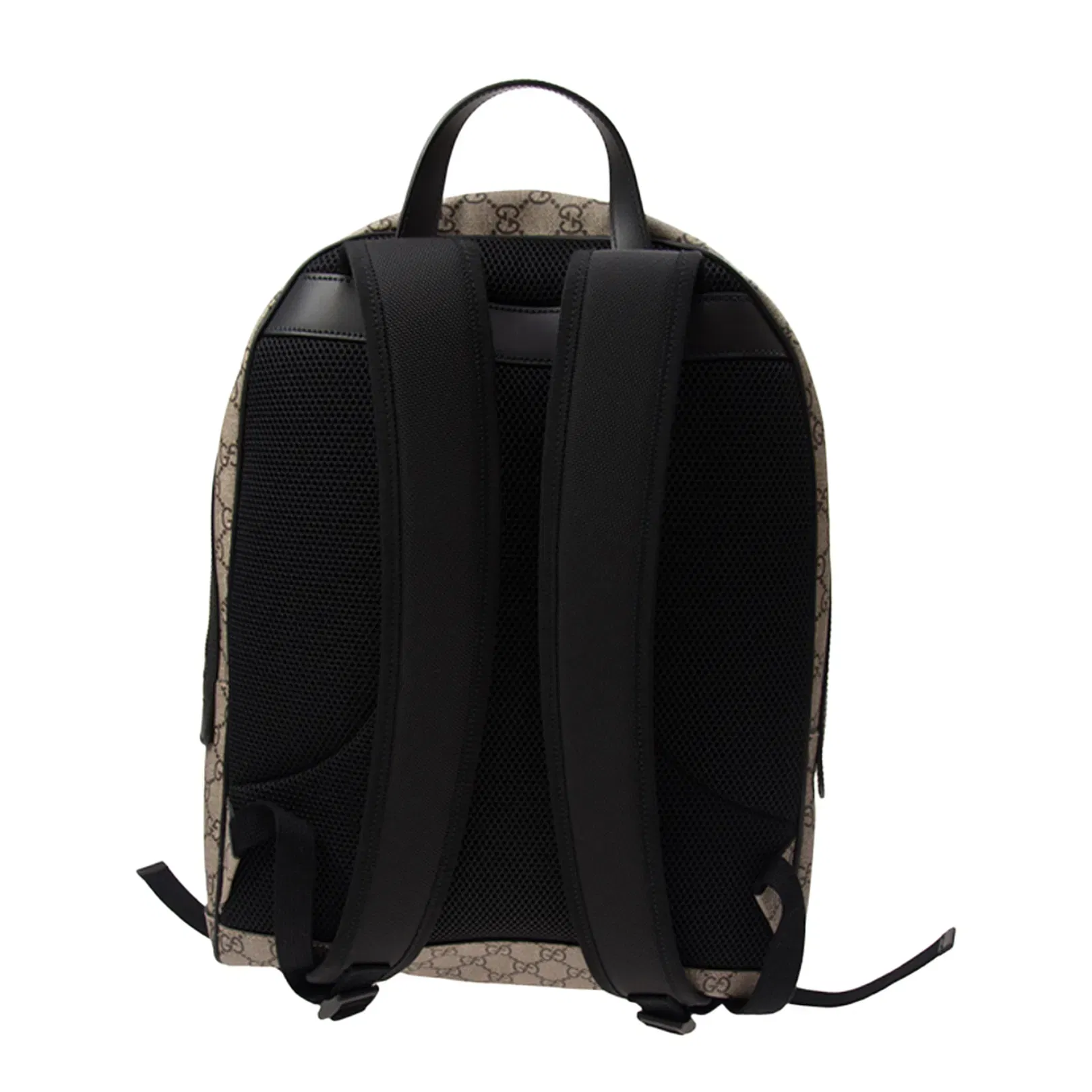 Ophidia Small Crossbody Bag in Beige and Ebony Supreme
