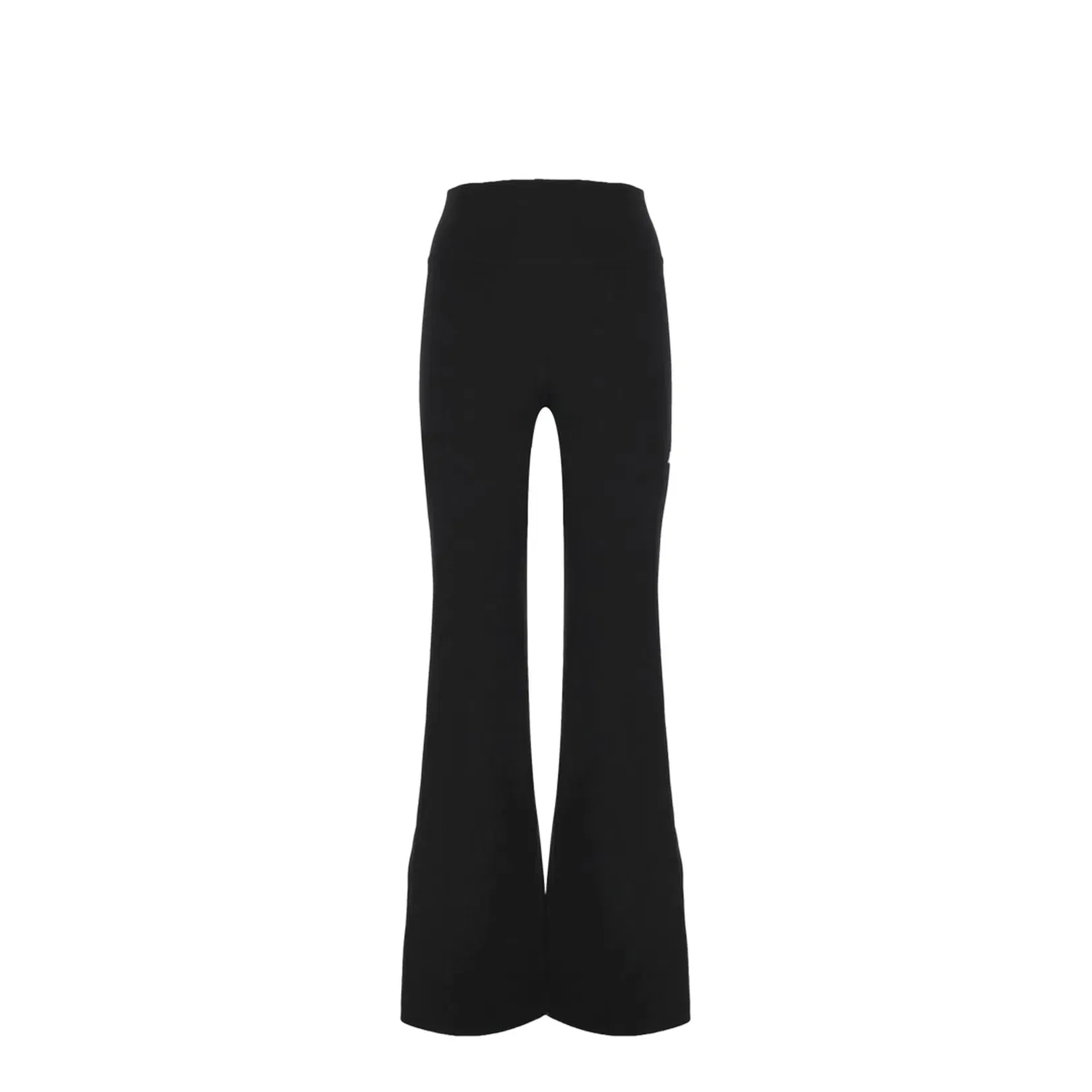 Black Activewear Flared Slim Lounge Pants