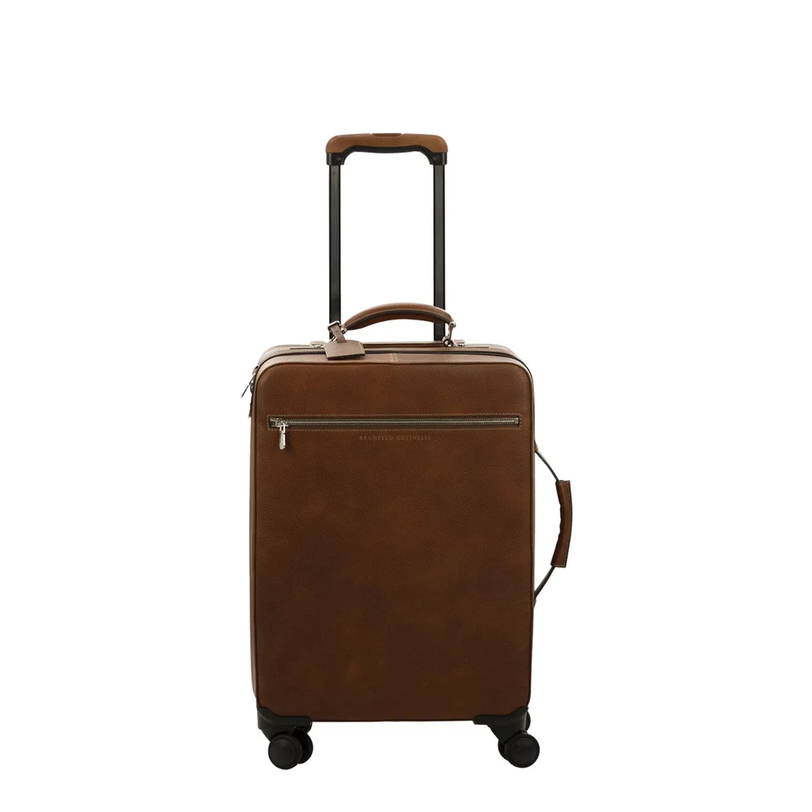 Grained Calfskin Trolley Bag in Copper