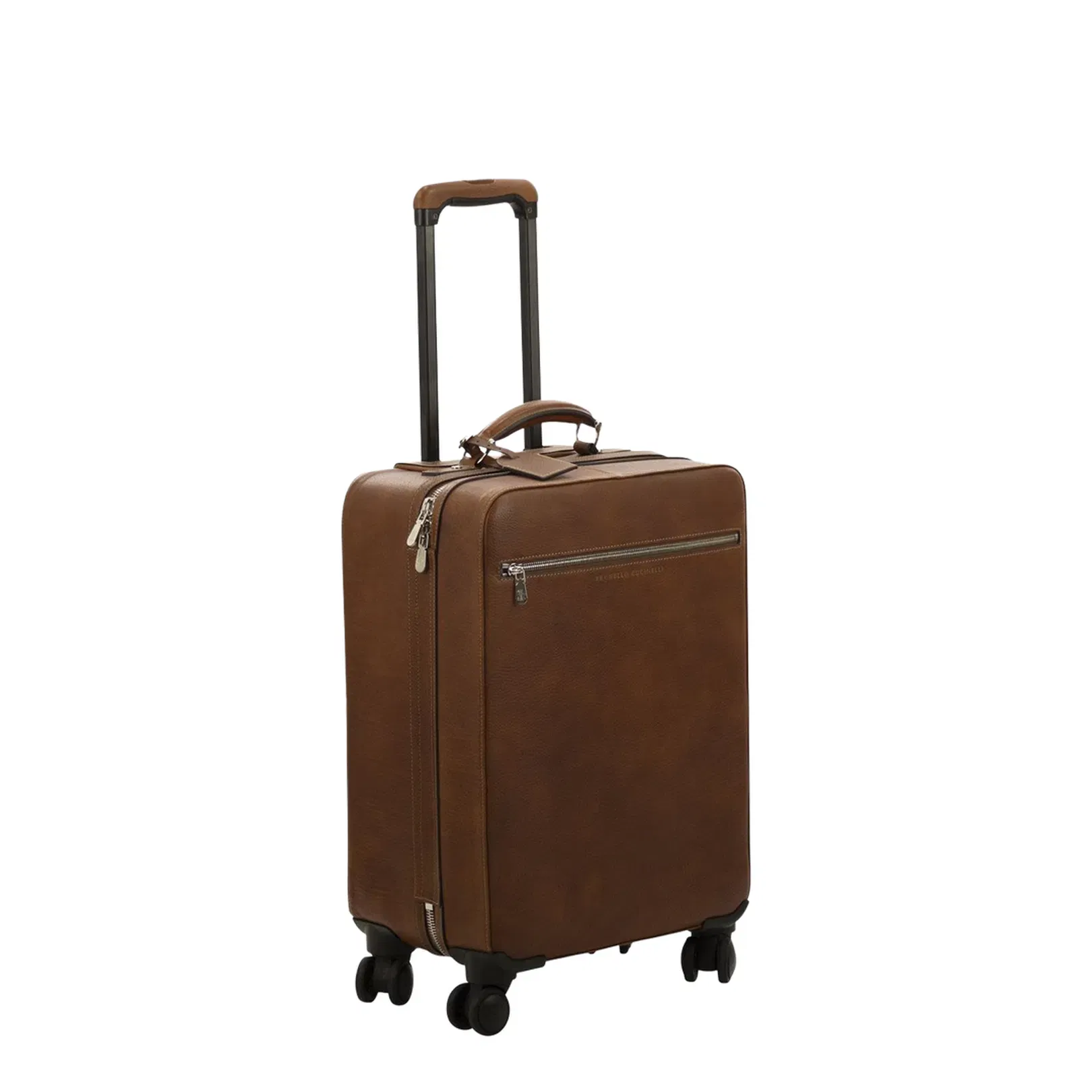 Grained Calfskin Trolley Bag in Copper